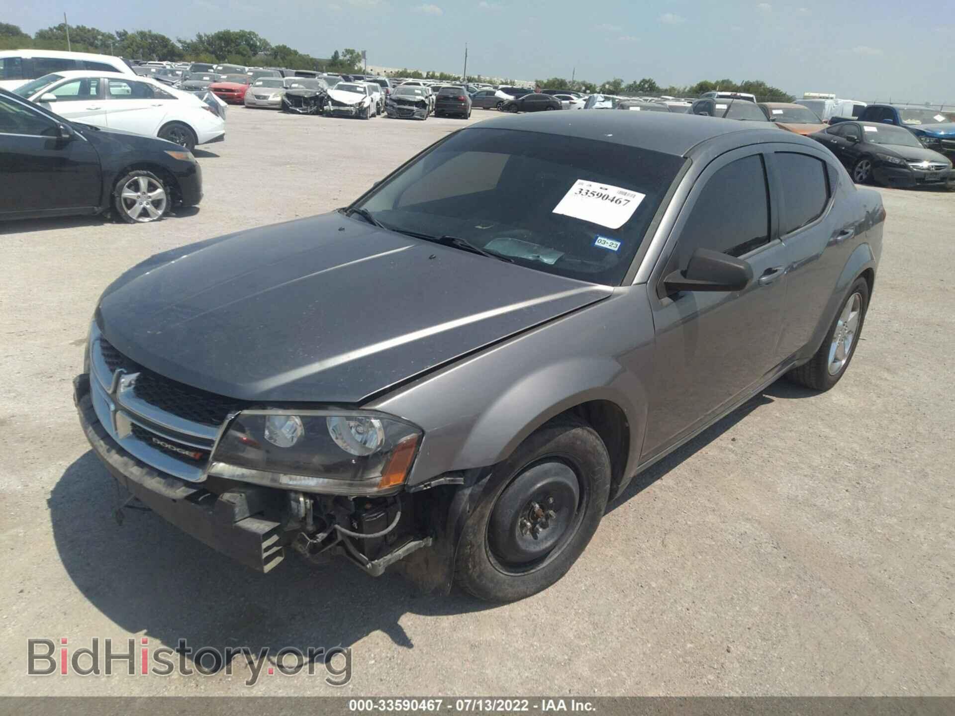 2013 DODGE AVENGER - VIN: 1C3CDZABXDN616047 - Photo 2