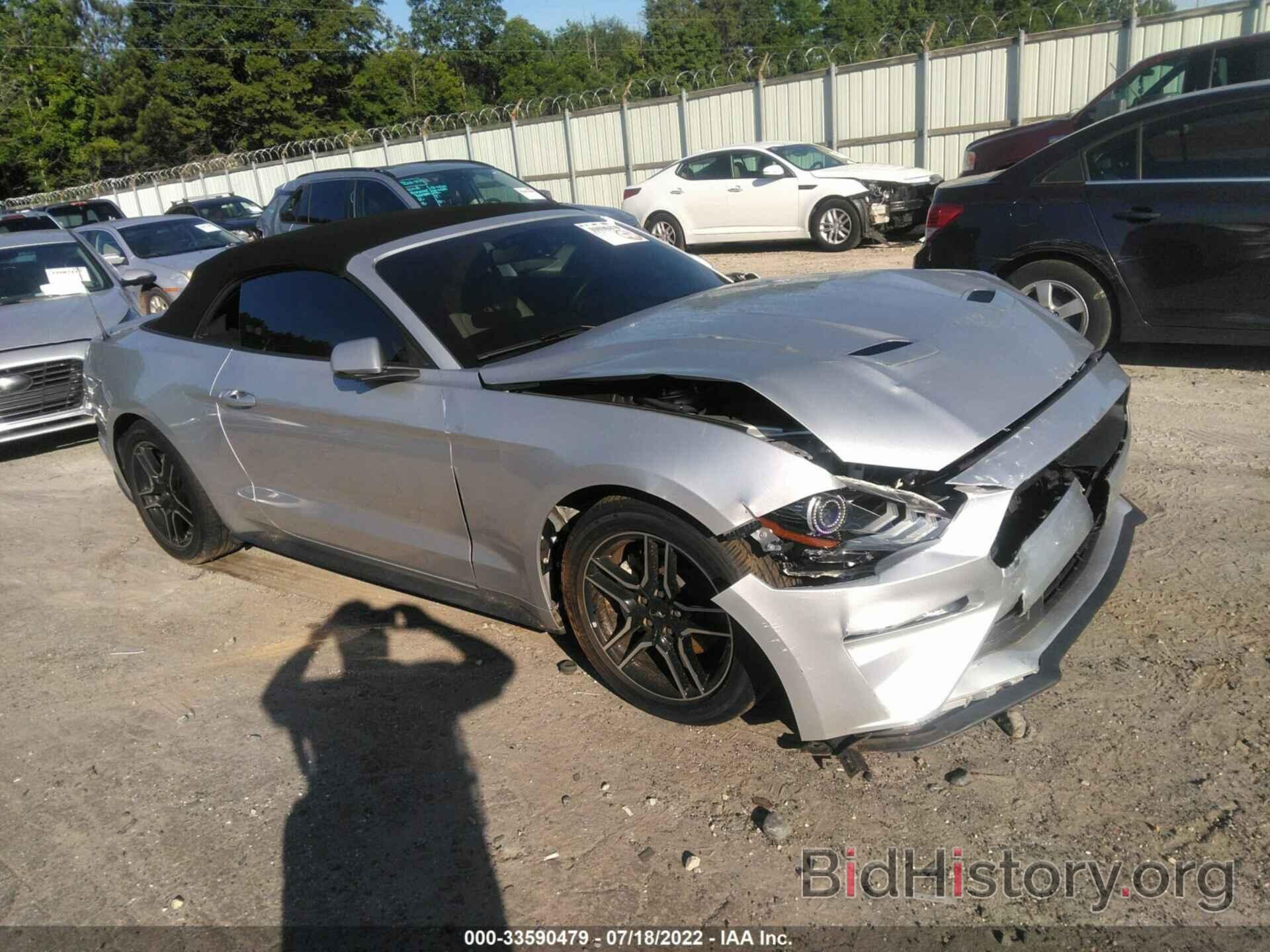 Photo 1FATP8UH7J5155579 - FORD MUSTANG 2018