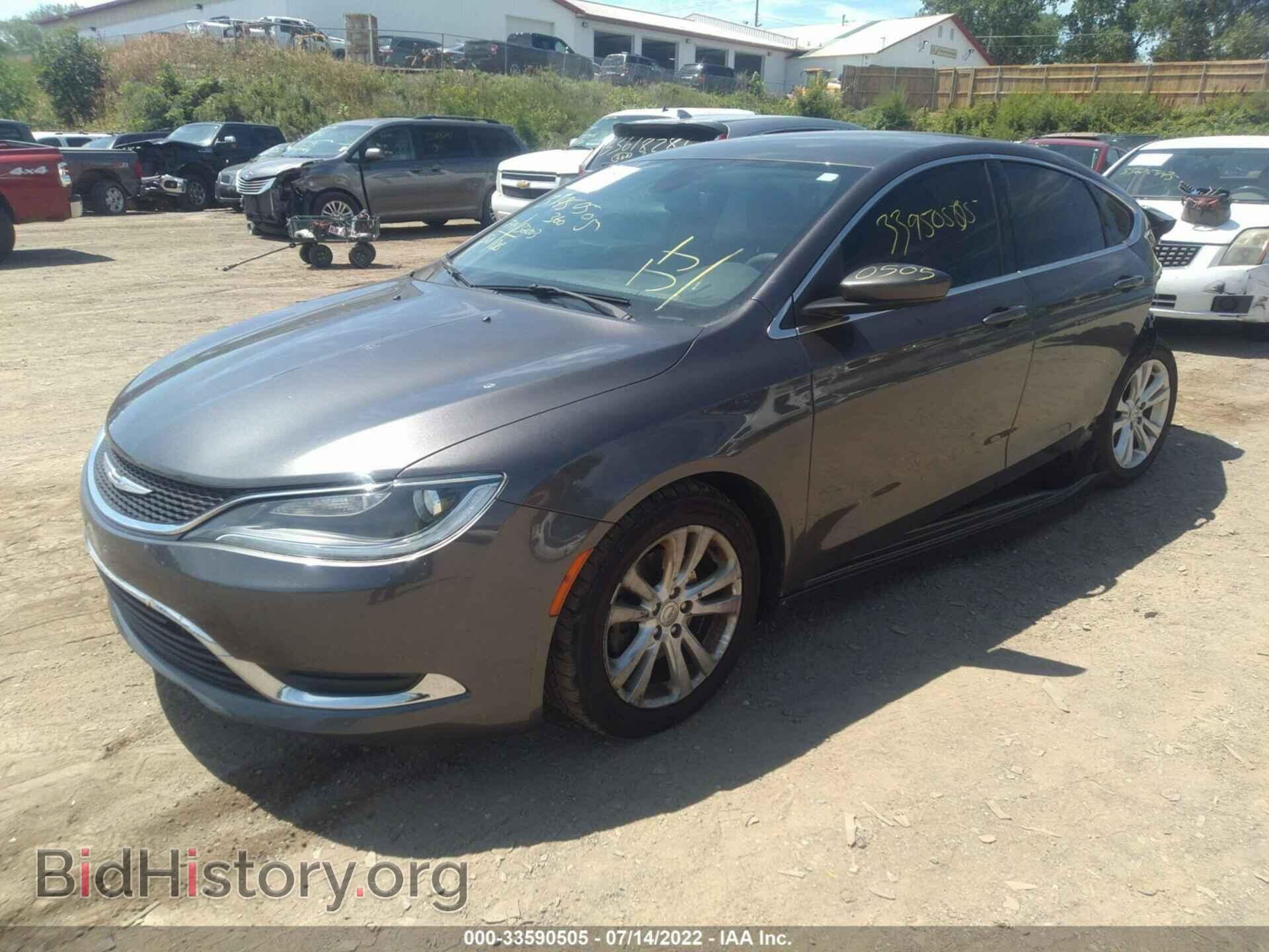 2015 CHRYSLER 200 - VIN: 1C3CCCAB7FN589943 - Фото 2