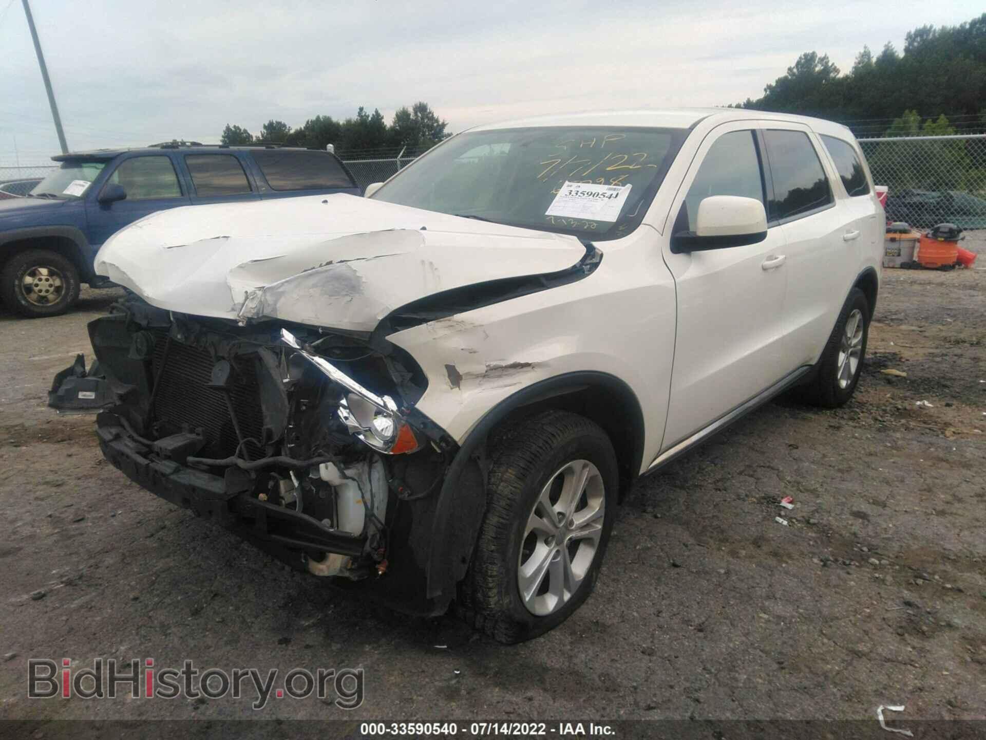 2012 DODGE DURANGO - VIN: 1C4RDHAG0CC291690 - Photo 2
