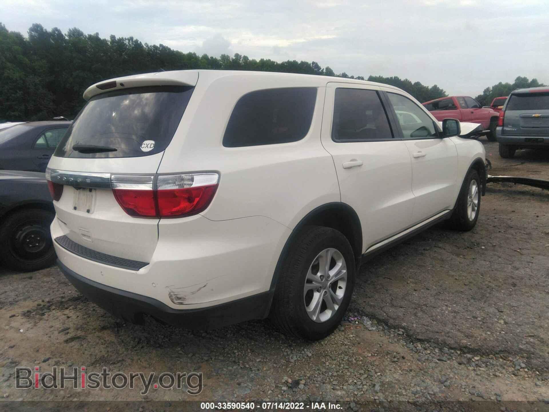 2012 DODGE DURANGO - VIN: 1C4RDHAG0CC291690 - Photo 4
