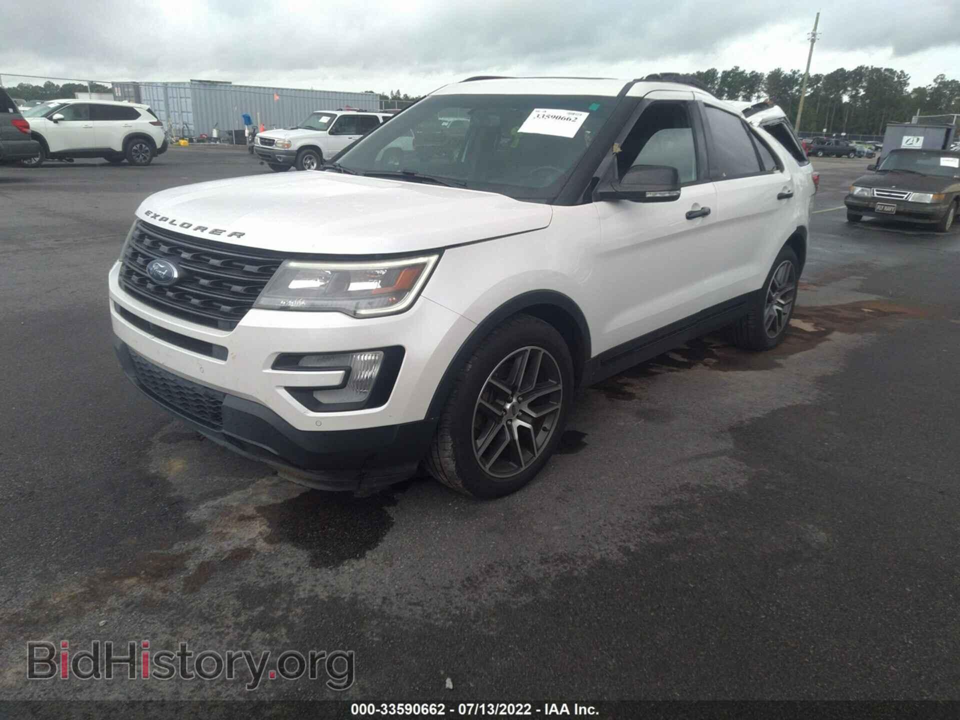 2016 FORD EXPLORER - VIN: 1FM5K8GT6GGB92309 - Фото 2