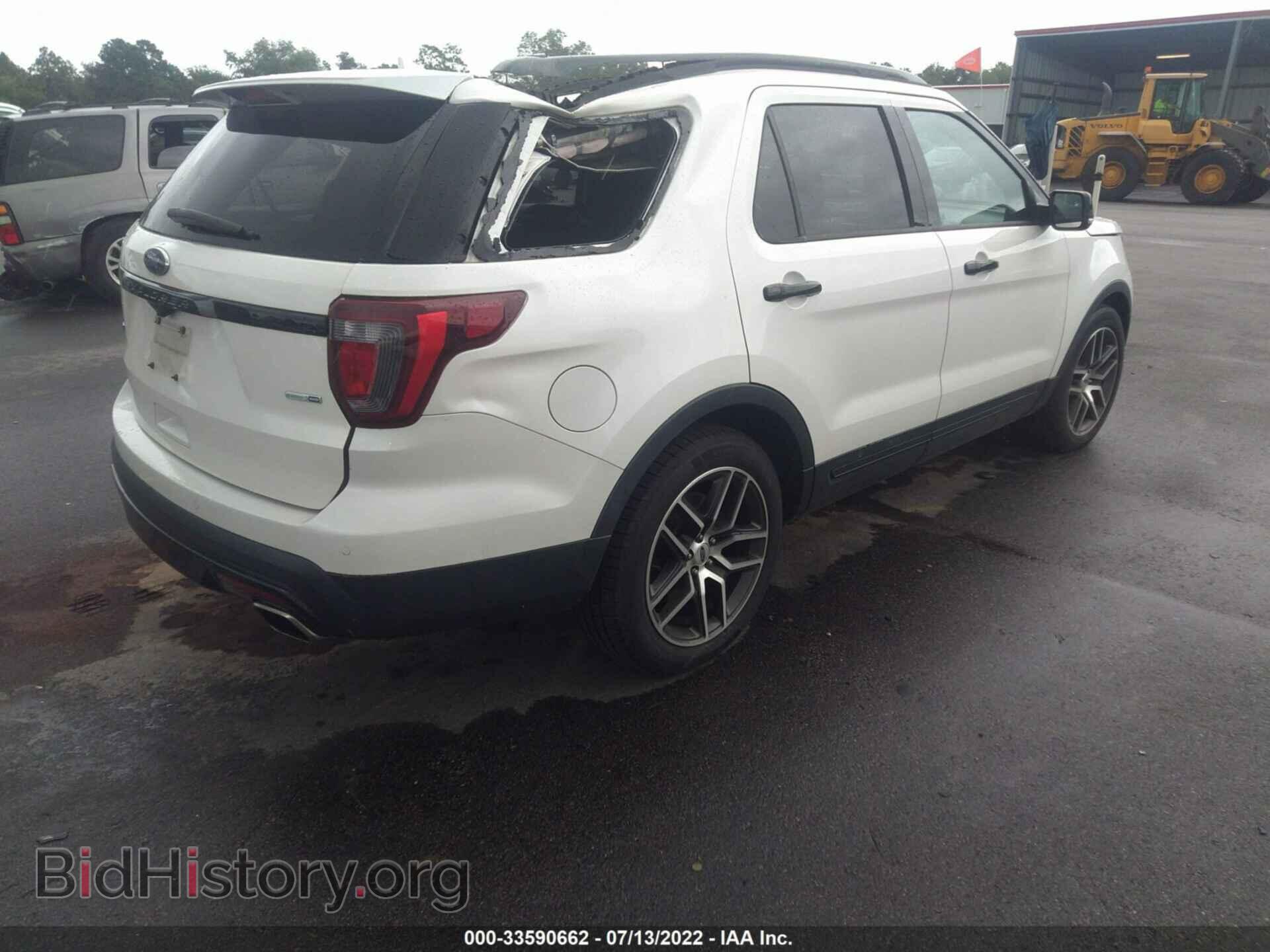2016 FORD EXPLORER - VIN: 1FM5K8GT6GGB92309 - Фото 4