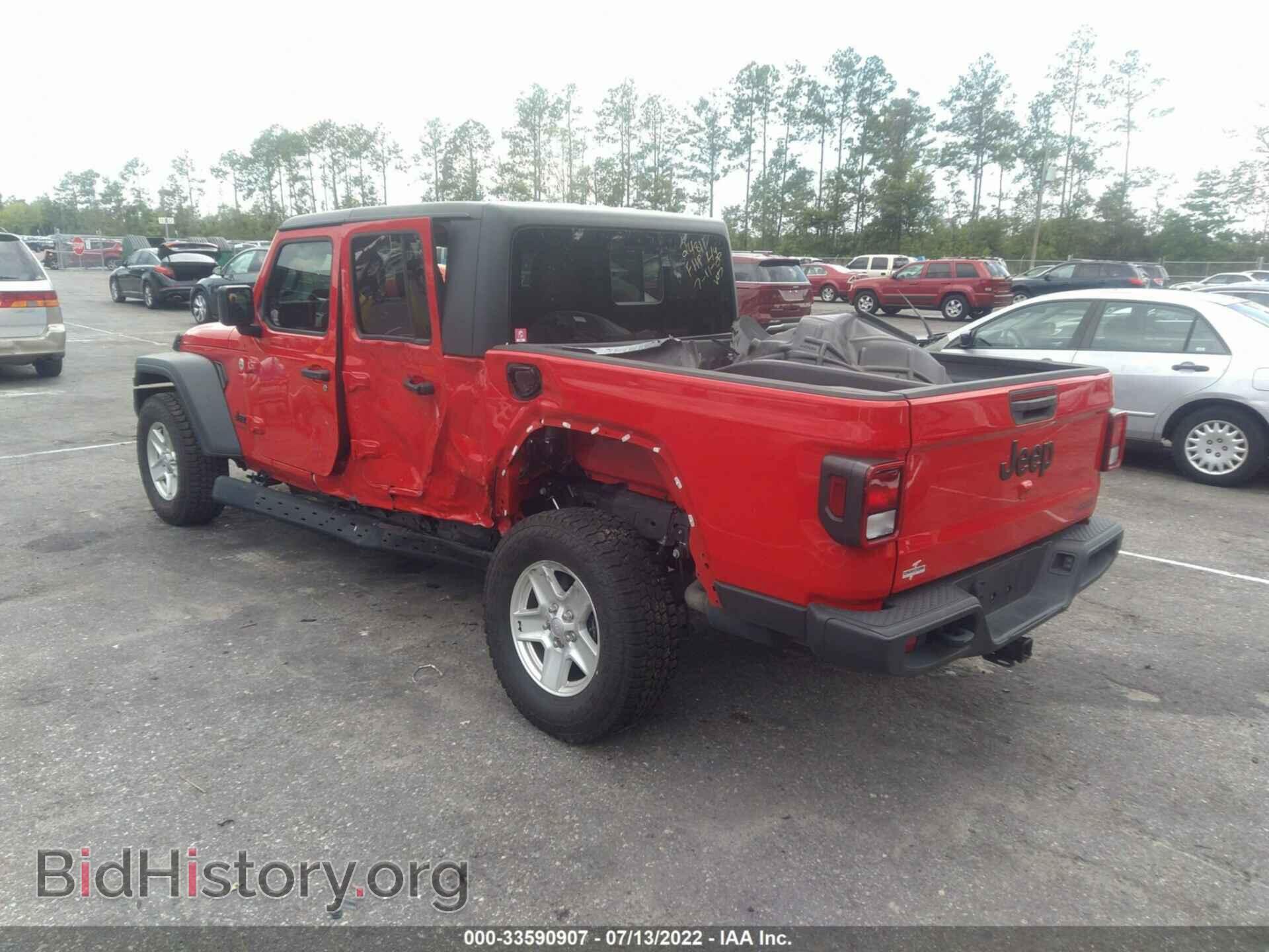 2020 JEEP GLADIATOR - VIN: 1C6HJTAGXLL180983 - Фото 3