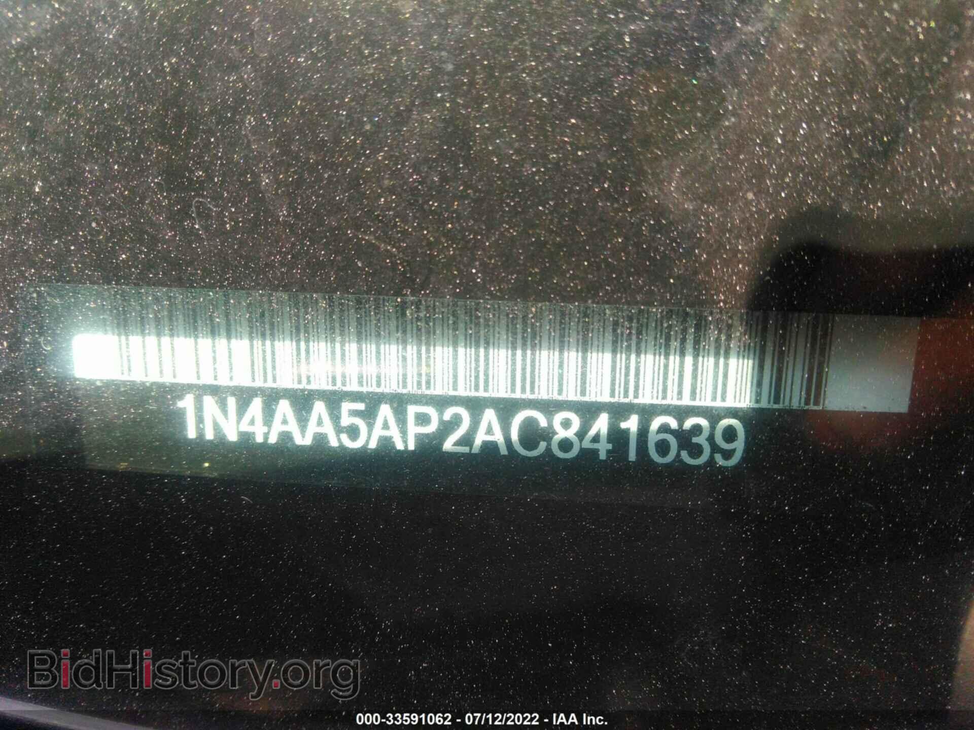 2010 NISSAN MAXIMA - VIN: 1N4AA5AP2AC841639 - Фото 9