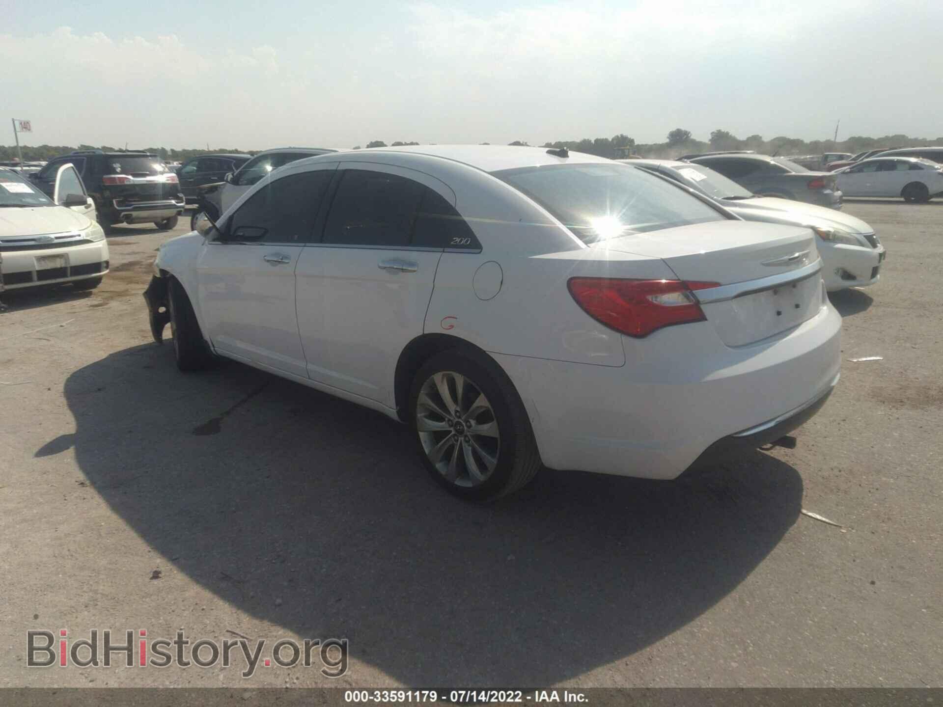 2012 CHRYSLER 200 - VIN: 1C3CCBCB8CN125692 - Фото 3