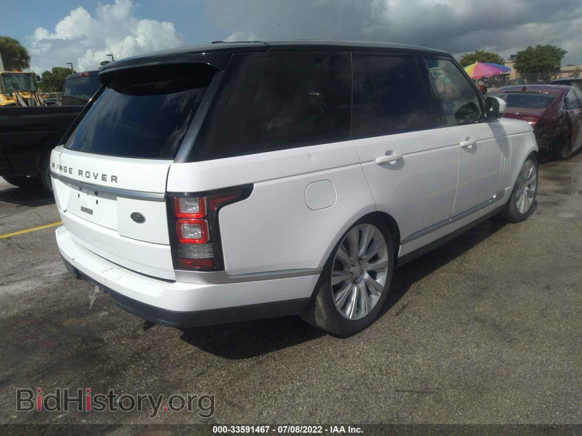 2014 LAND ROVER RANGE ROVER - VIN: SALGS2TF7EA156146 - Фото 4