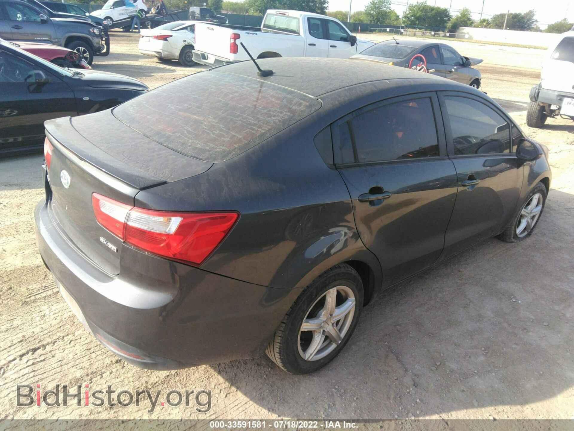 2013 KIA RIO - VIN: KNADN4A35D6180854 - Photo 4