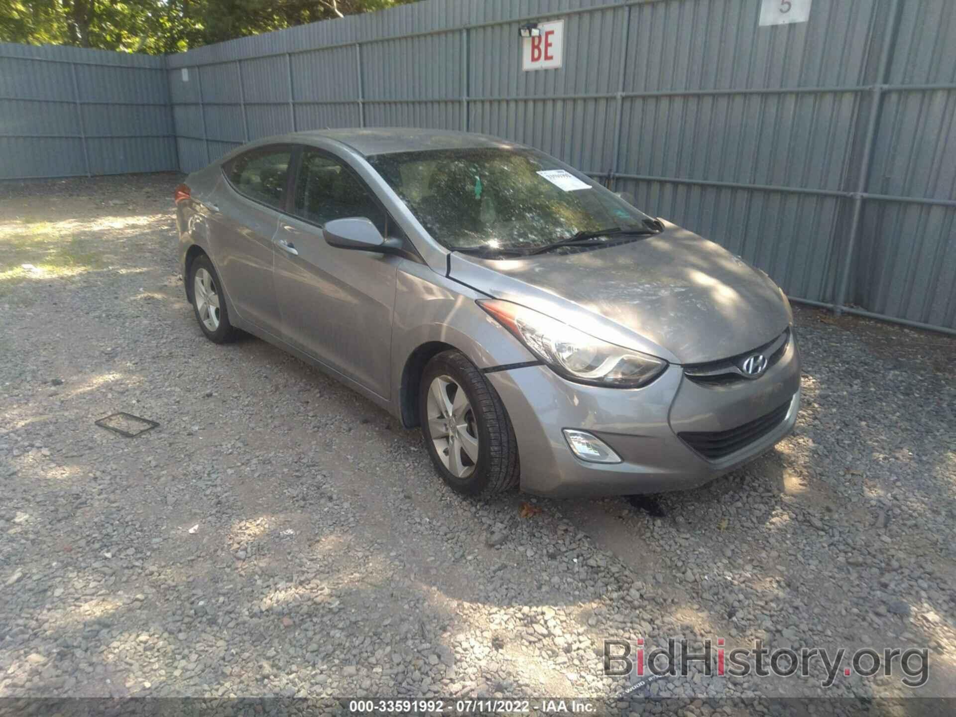 Photo KMHDH4AE0DU976723 - HYUNDAI ELANTRA 2013