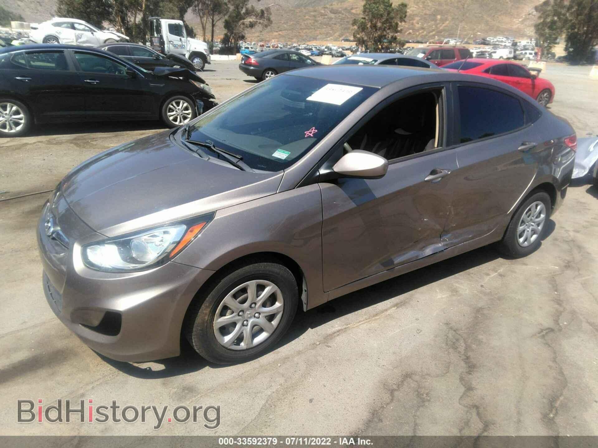 2013 HYUNDAI ACCENT - VIN: KMHCT4AE2DU480607 - Фото 2