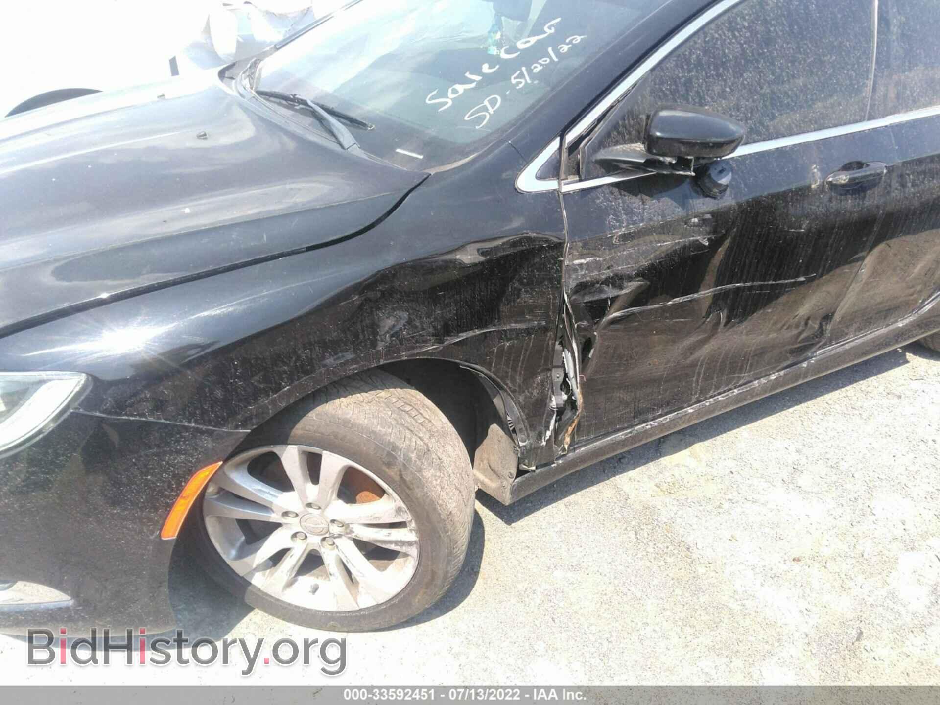 2016 CHRYSLER 200 - VIN: 1C3CCCAB8GN172512 - Фото 6