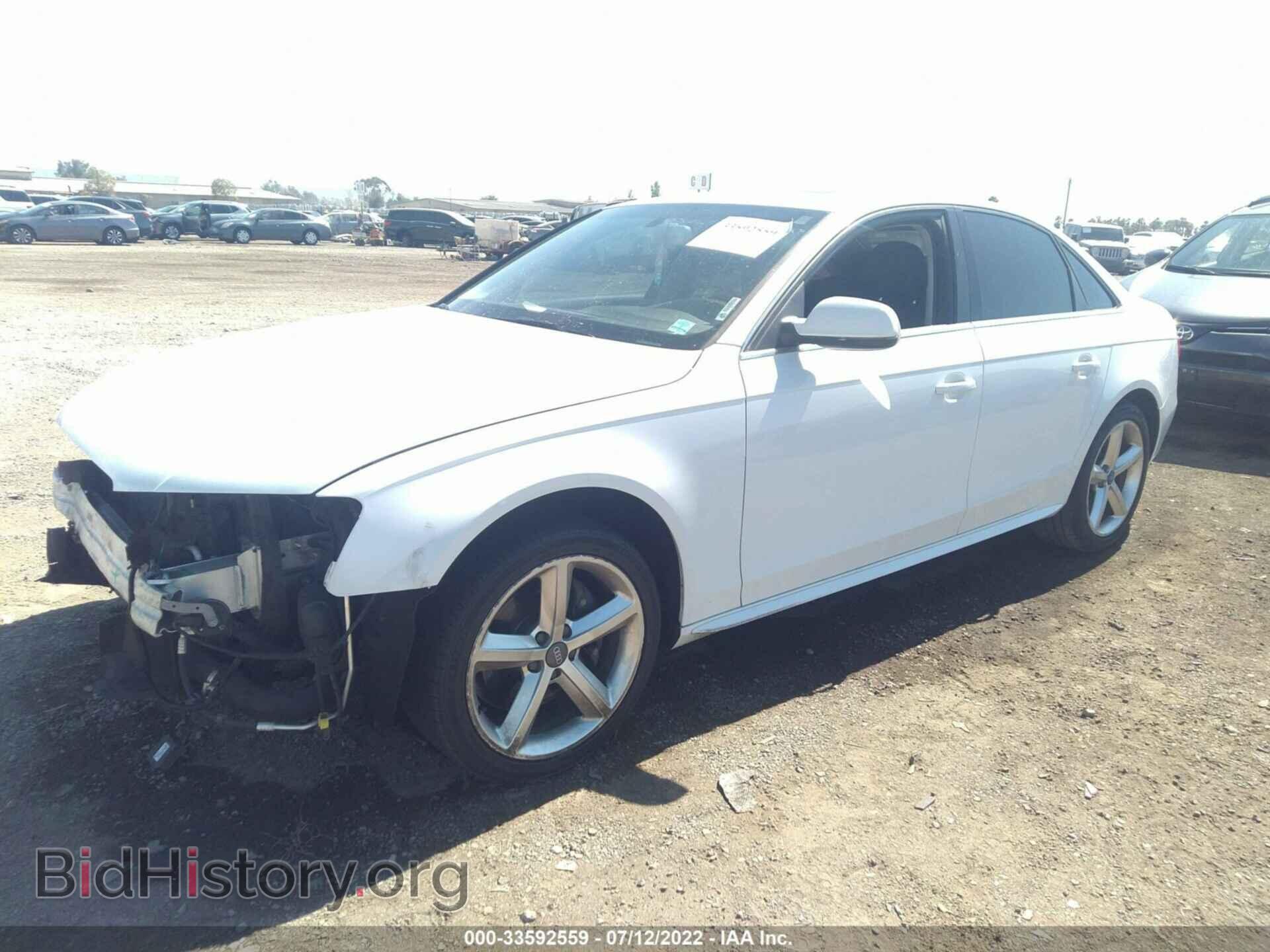 2012 AUDI A4 - VIN: WAUEFAFL4CA118091 - Фото 2
