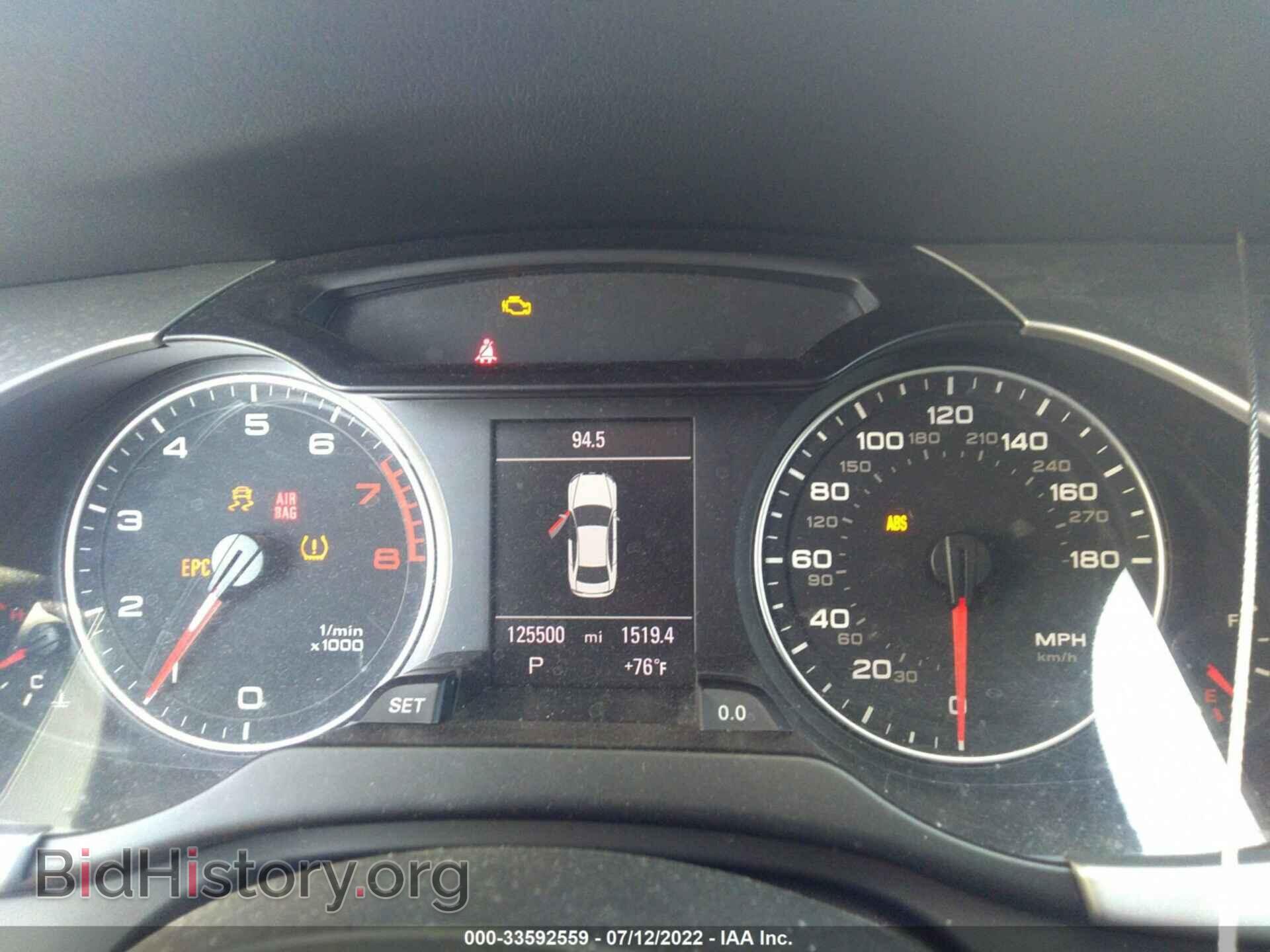 2012 AUDI A4 - VIN: WAUEFAFL4CA118091 - Фото 7