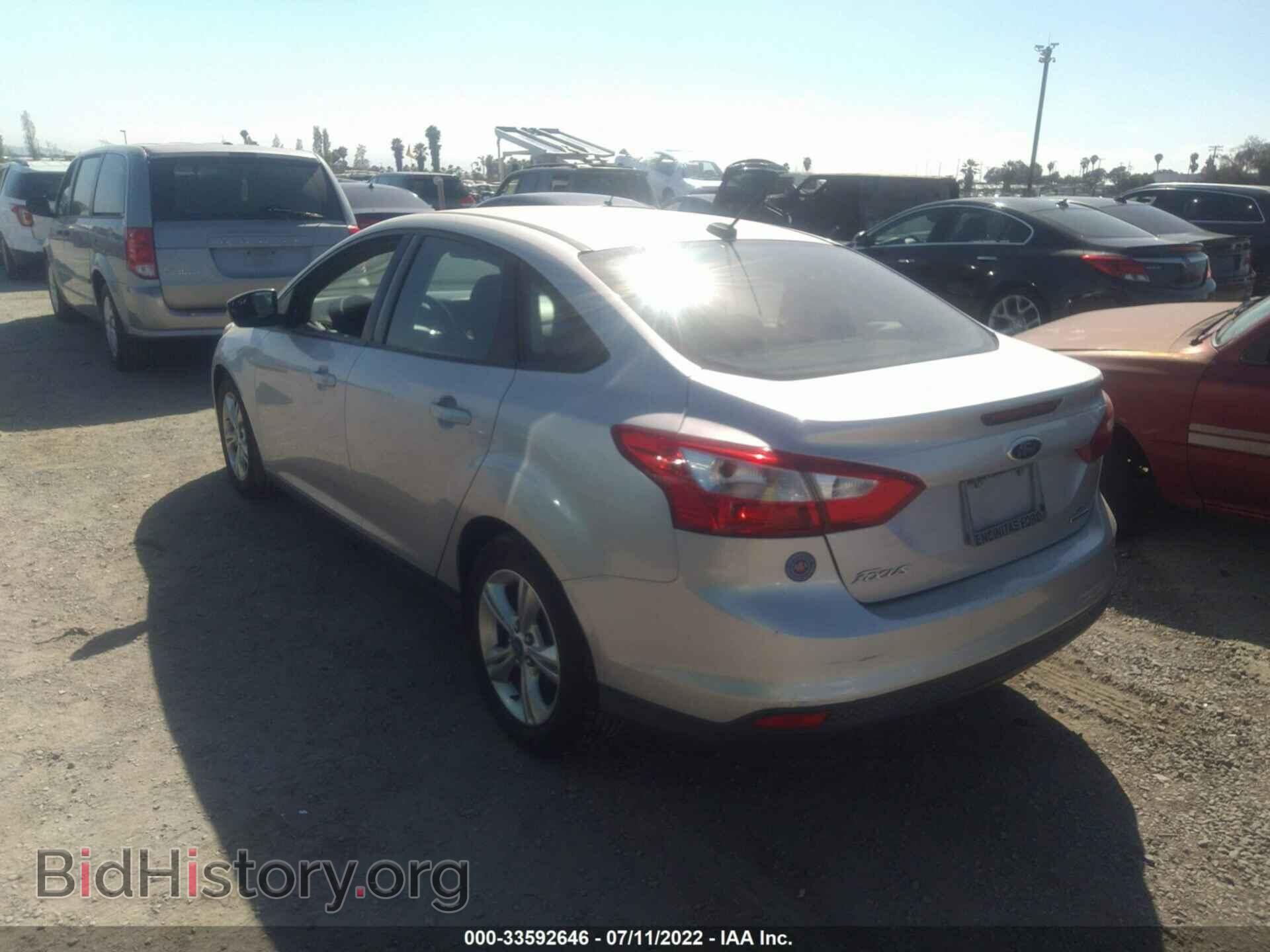 2013 FORD FOCUS - VIN: 1FADP3F2XDL245860 - Фото 3