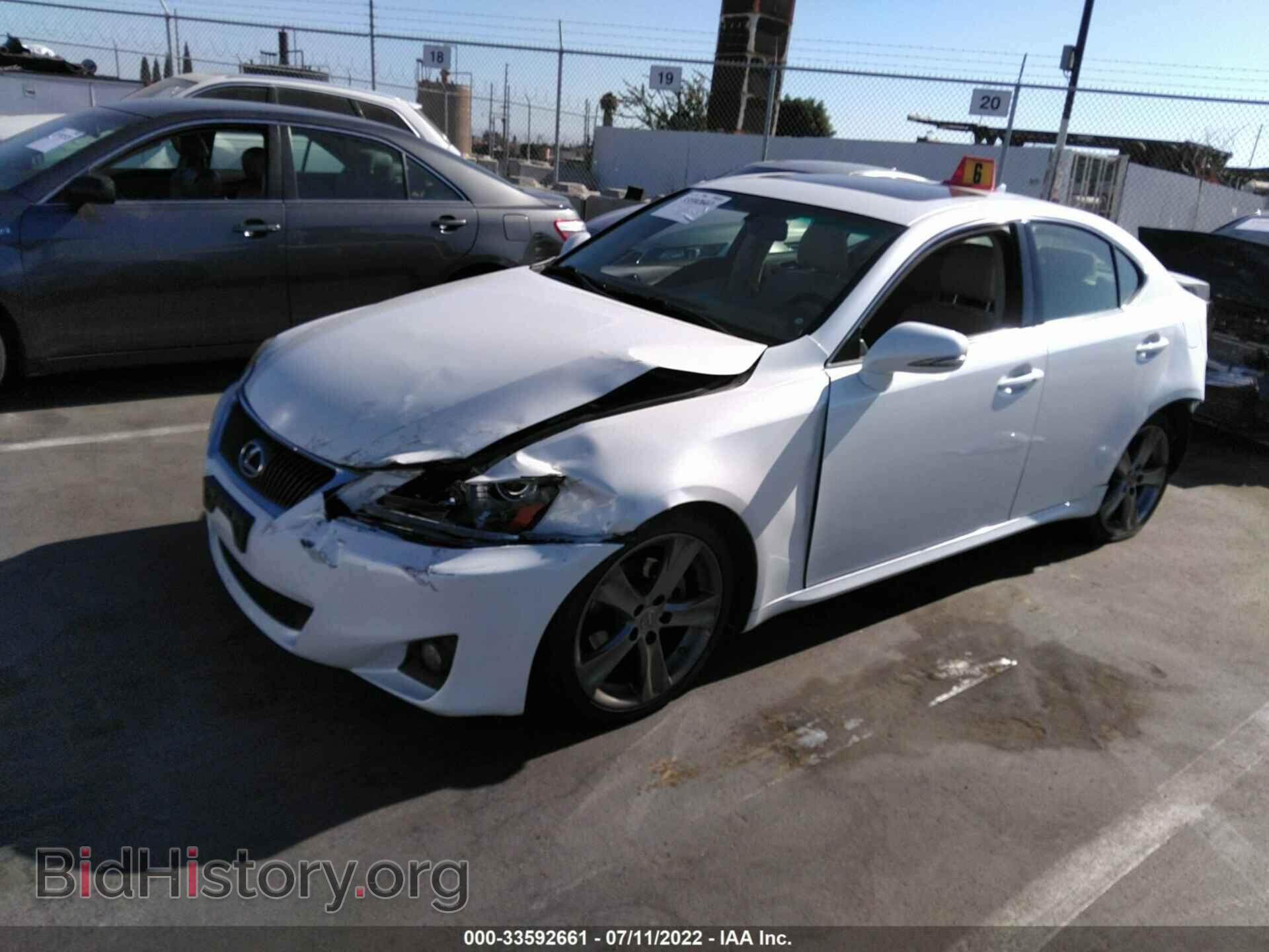 2013 LEXUS IS 250 - VIN: JTHBF5C26D5187799 - Фото 2