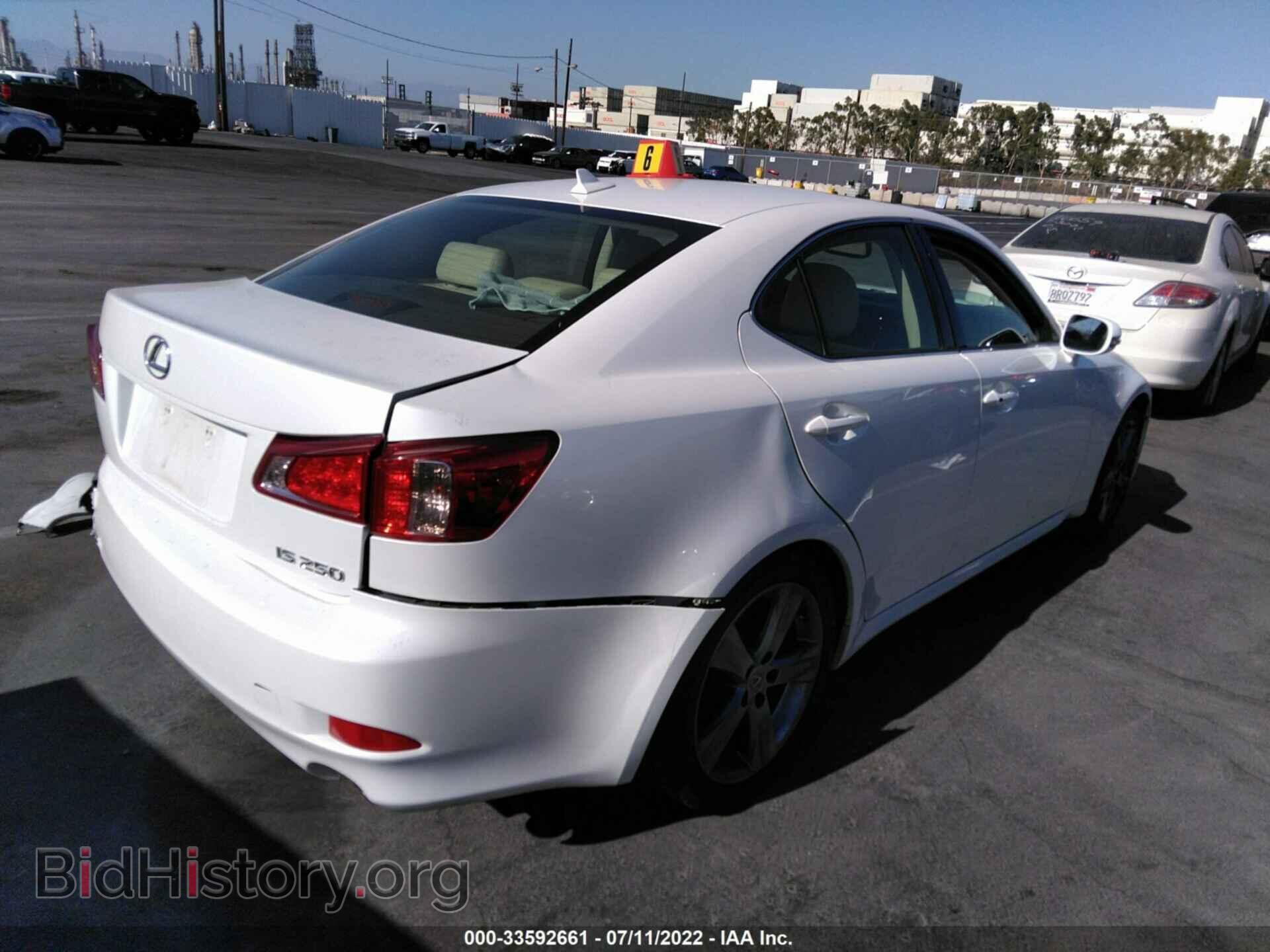 2013 LEXUS IS 250 - VIN: JTHBF5C26D5187799 - Фото 4