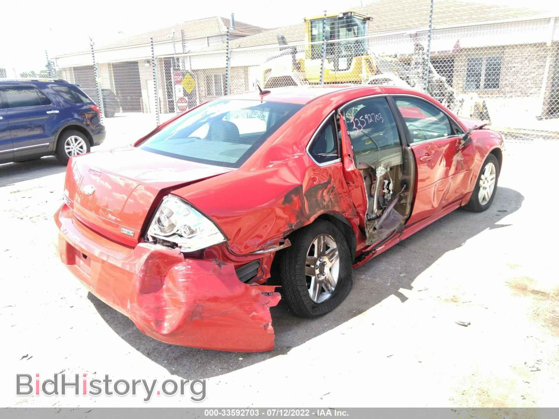 2012 CHEVROLET IMPALA - VIN: 2G1WG5E32C1205679 - Фото 4
