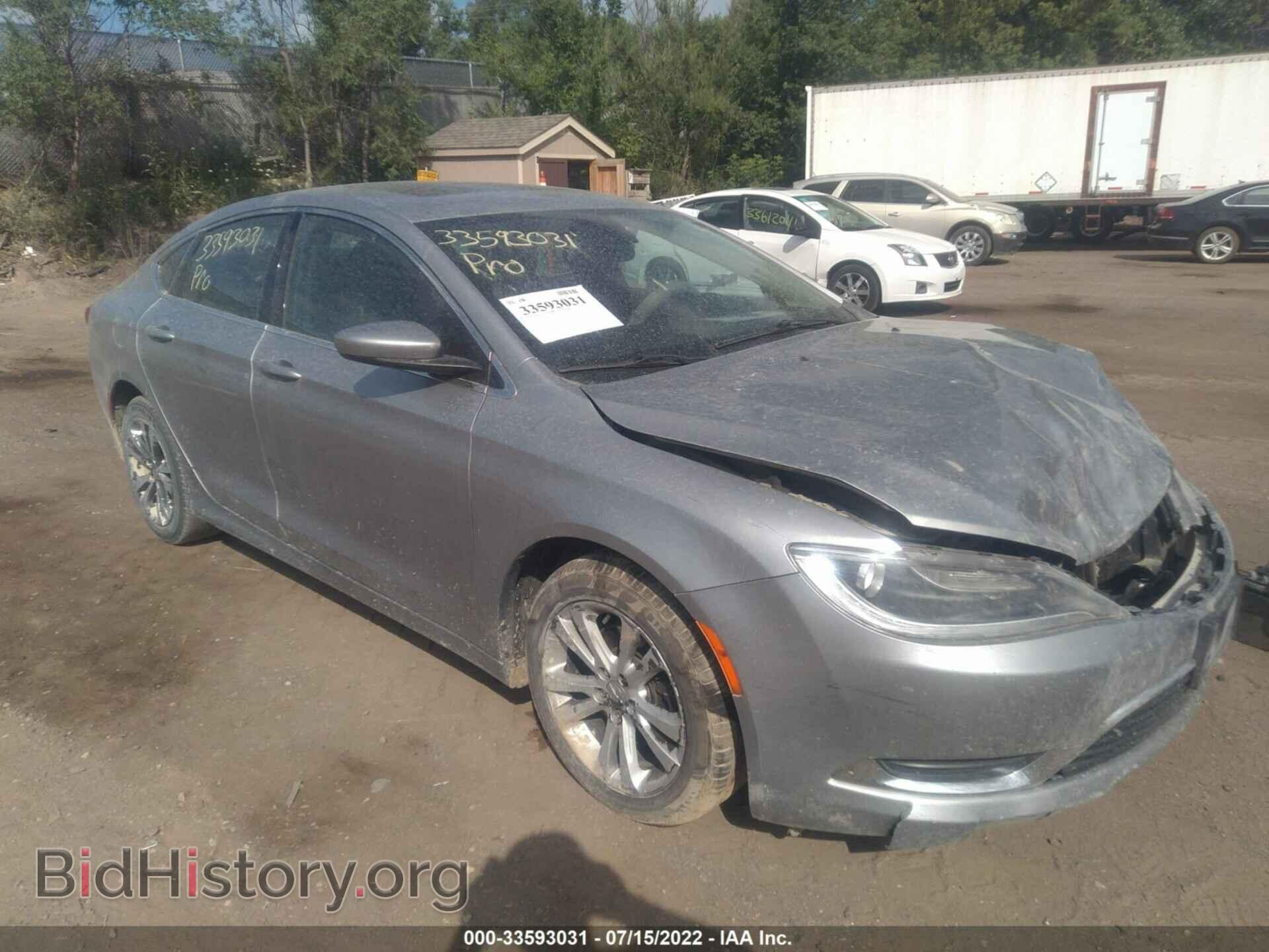 Фотография 1C3CCCAB4FN657258 - CHRYSLER 200 2015