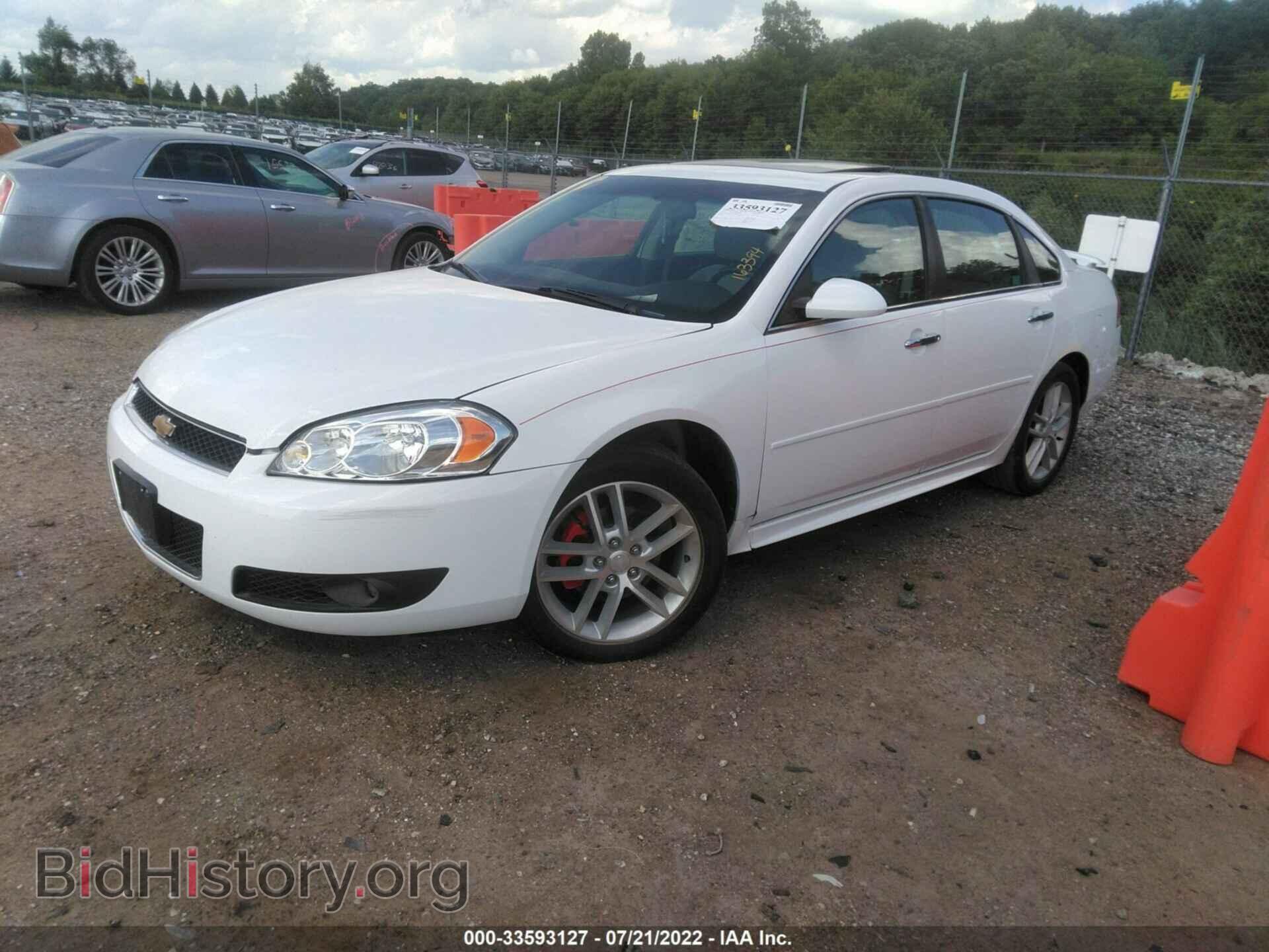 2013 CHEVROLET IMPALA - VIN: 2G1WC5E39D1163394 - Фото 2