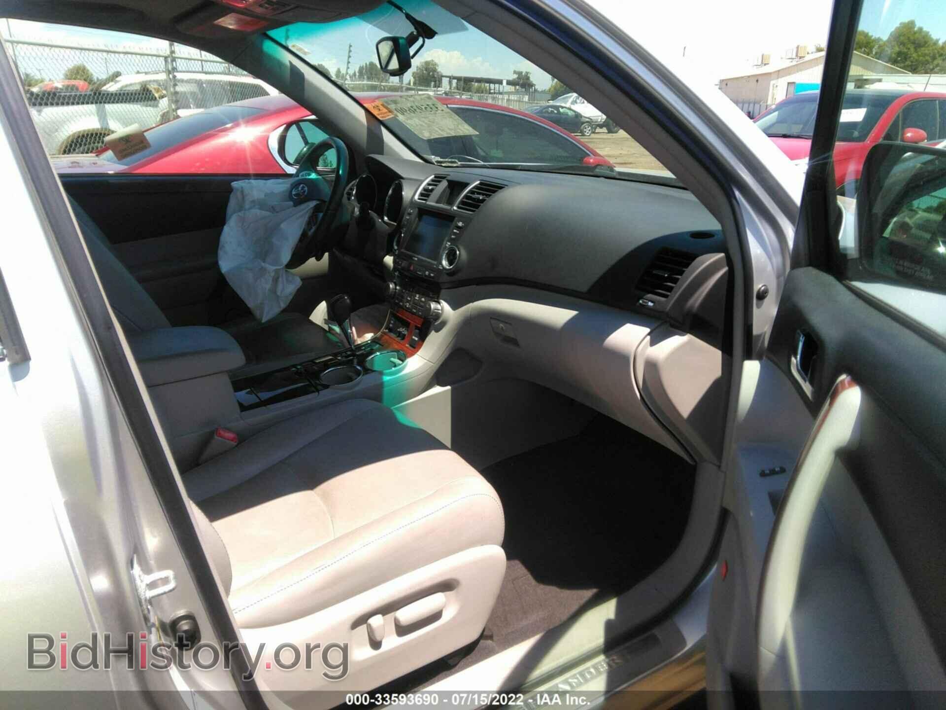 2012 TOYOTA HIGHLANDER - VIN: 5TDDK3EH0CS115145 - Фото 5