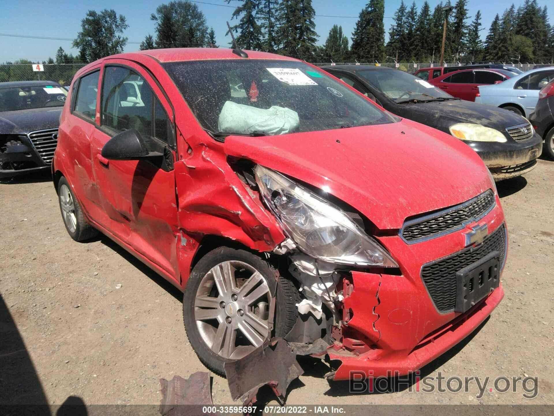 Фотография KL8CD6S9XEC537456 - CHEVROLET SPARK 2014