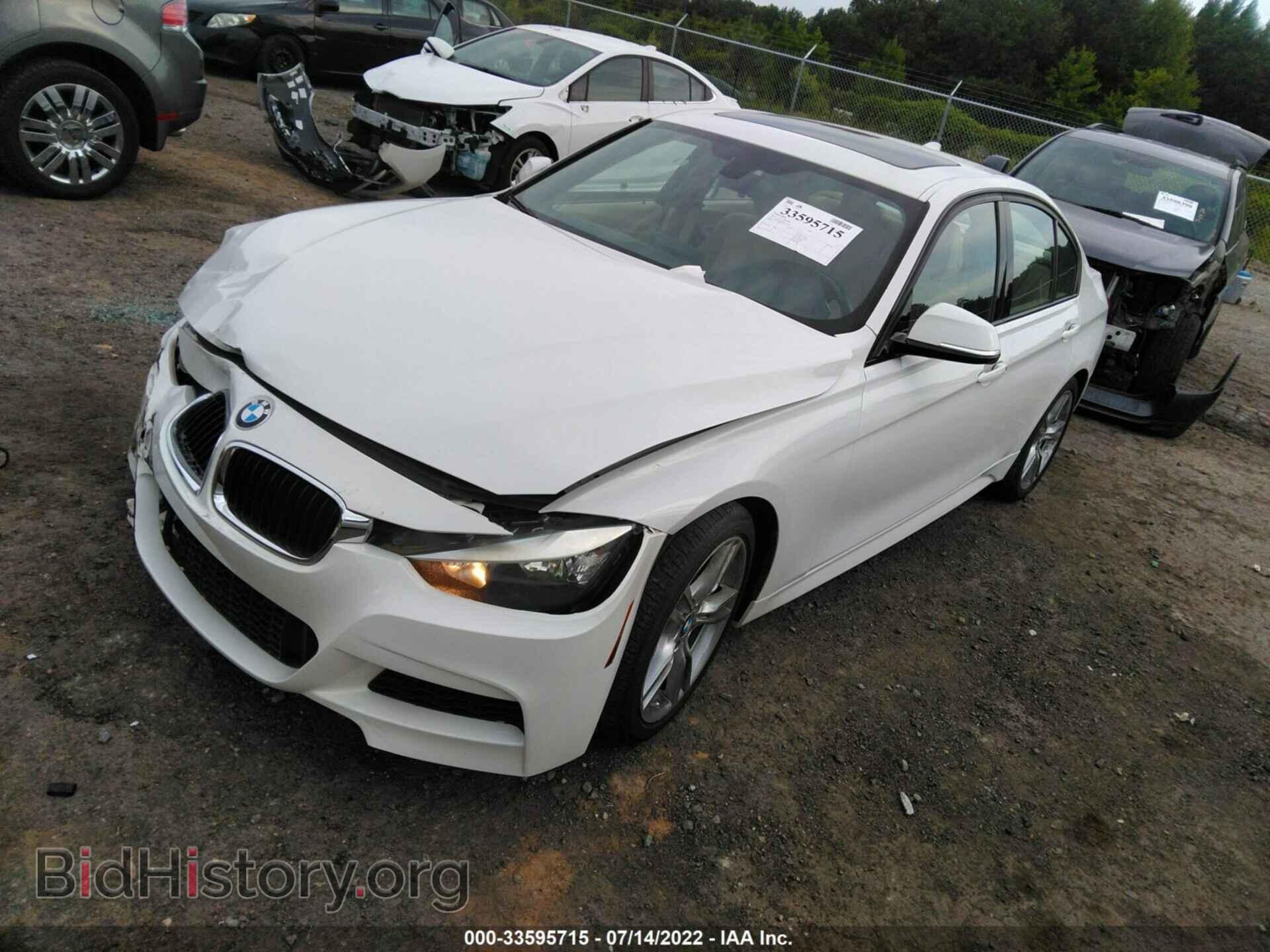 2014 BMW 3 SERIES - VIN: WBA3C1C58EK105346 - Фото 2