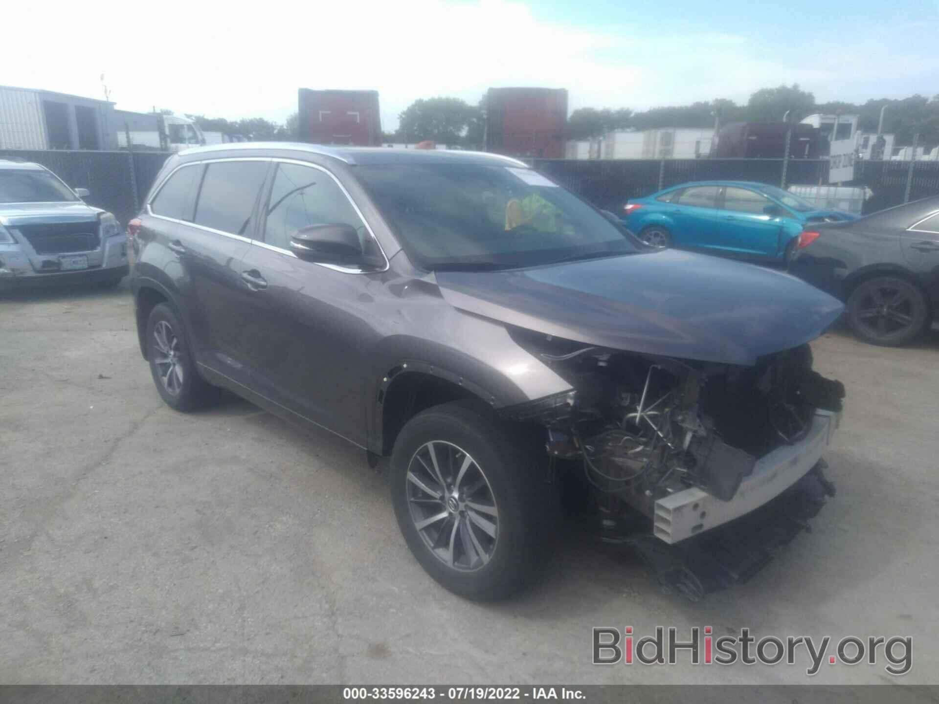 Photo 5TDJZRFH8HS521326 - TOYOTA HIGHLANDER 2017