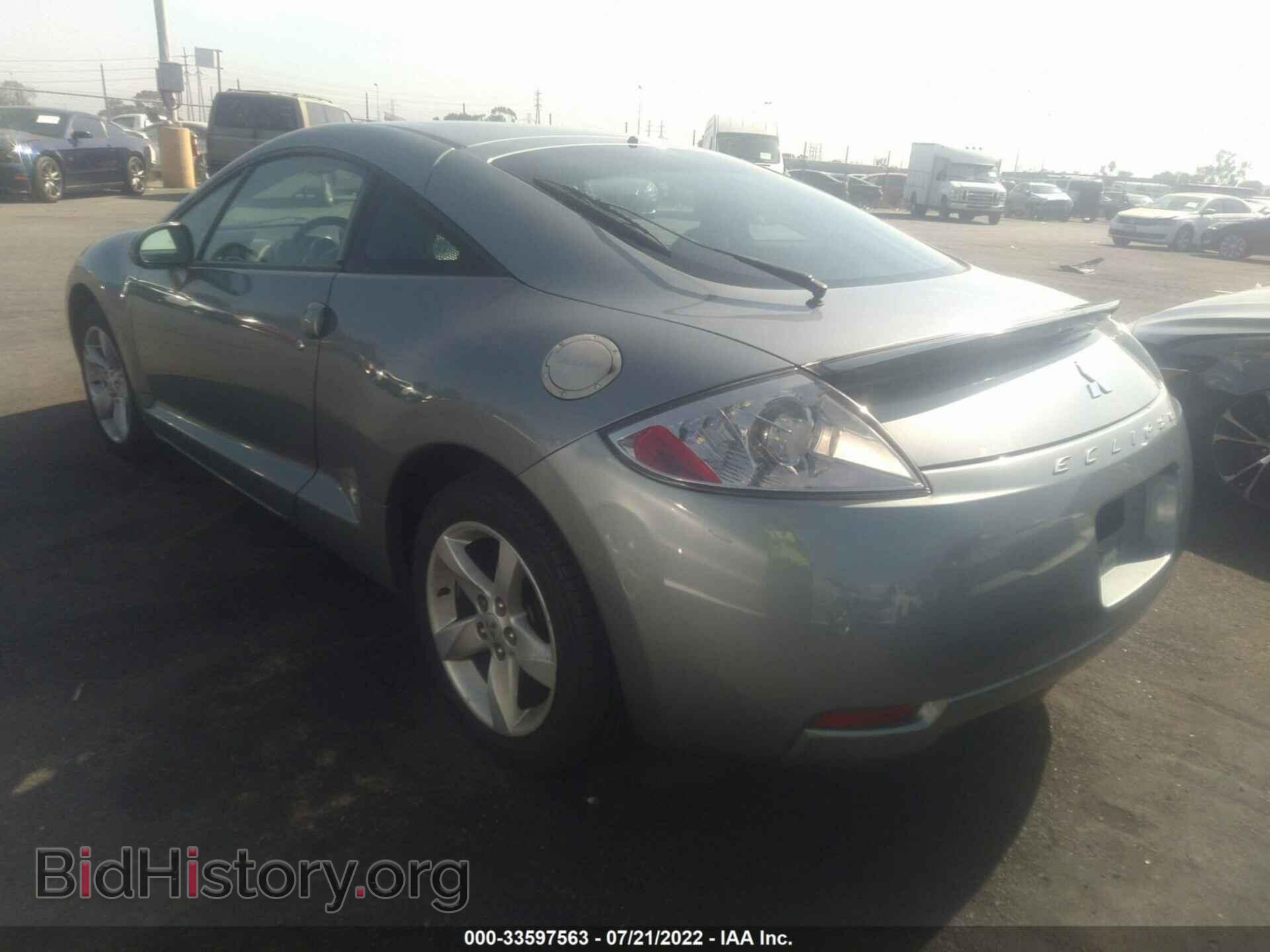 2007 MITSUBISHI ECLIPSE - VIN: 4A3AK24F67E041560 - Фото 3