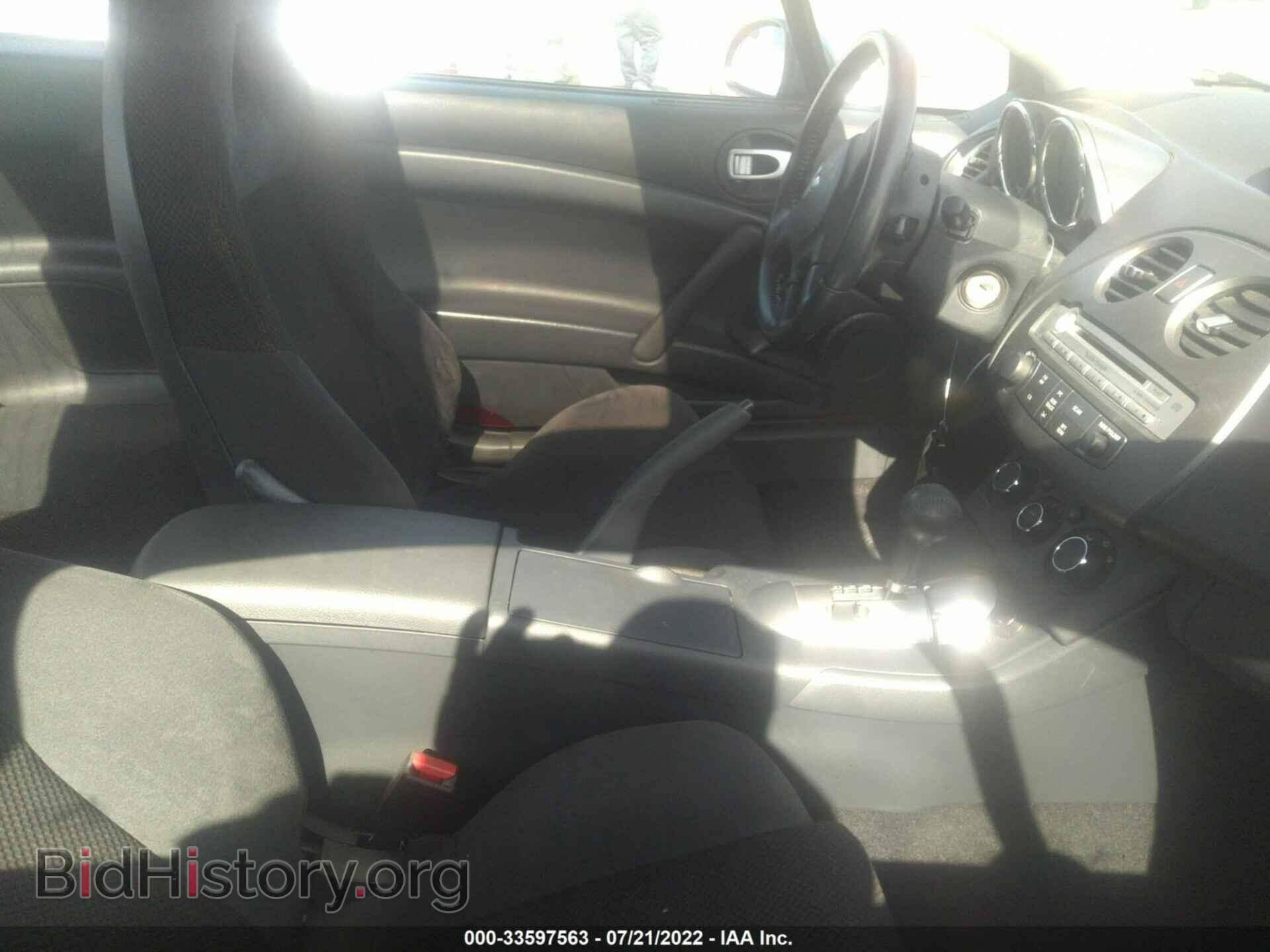 2007 MITSUBISHI ECLIPSE - VIN: 4A3AK24F67E041560 - Фото 5