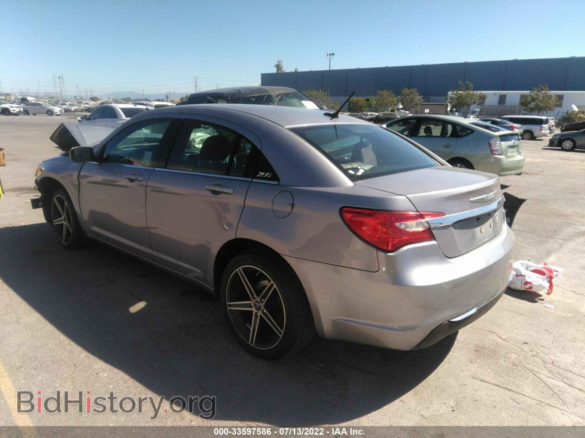 2013 CHRYSLER 200 - VIN: 1C3CCBBB2DN763021 - Фото 3