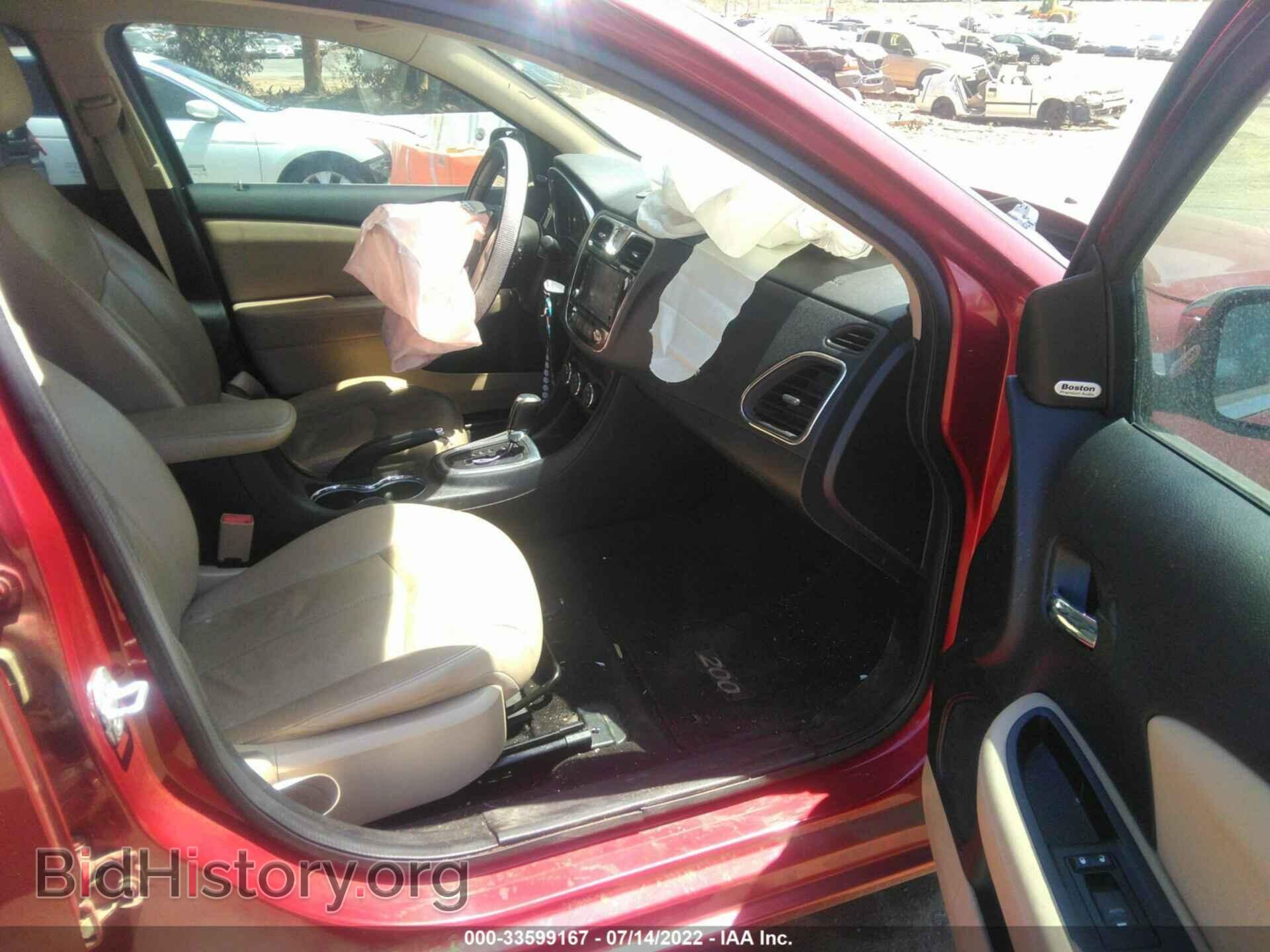 2013 CHRYSLER 200 - VIN: 1C3CCBCG9DN718846 - Фото 5
