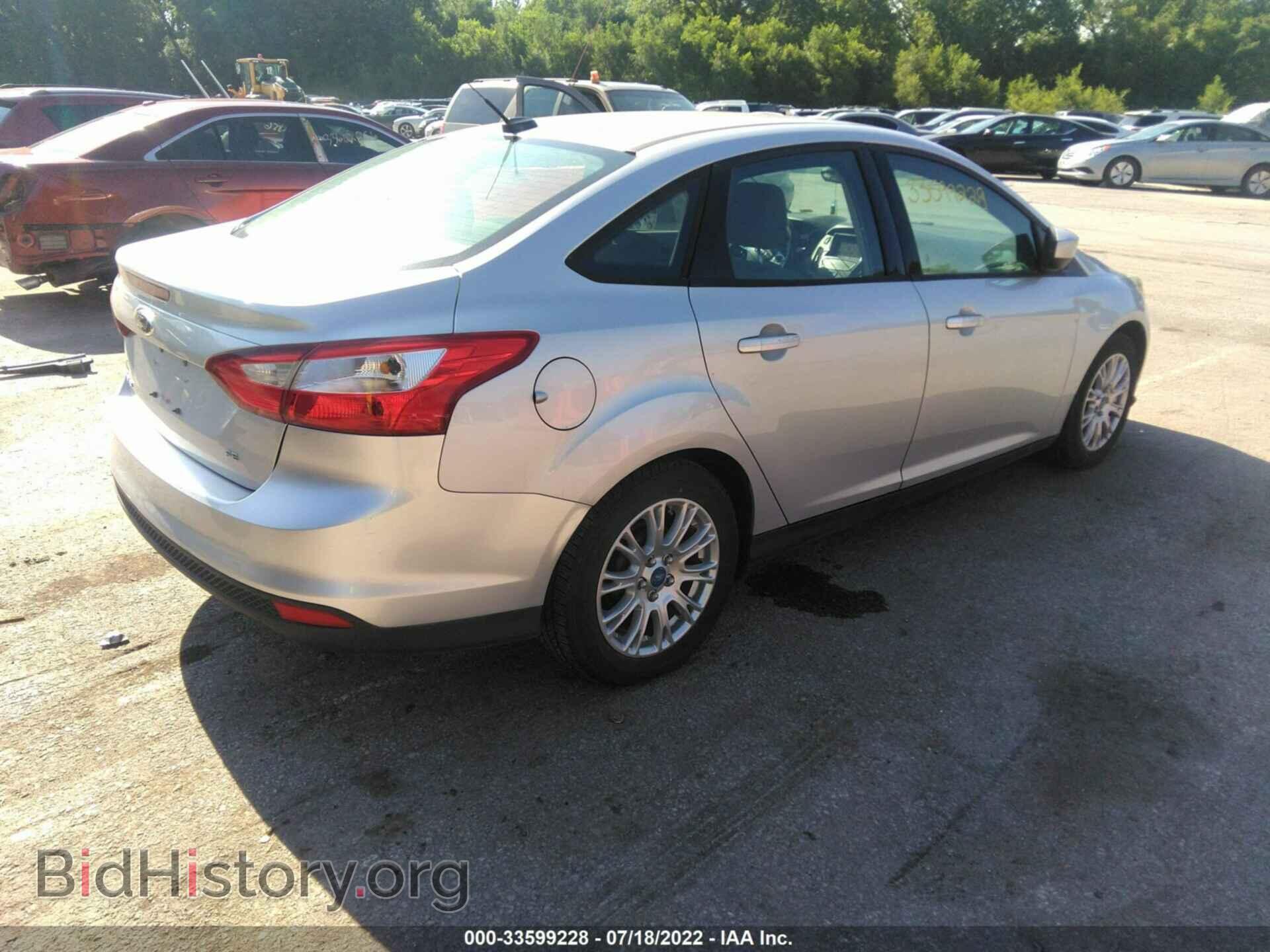 2012 FORD FOCUS - VIN: 1FAHP3F24CL303249 - Фото 4