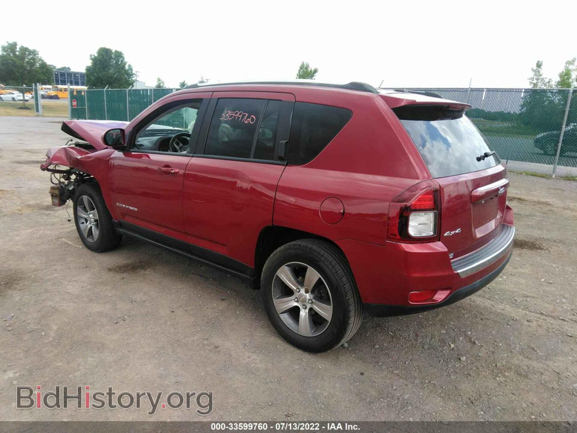 2016 JEEP COMPASS - VIN: 1C4NJDEBXGD745703 - Фото 3