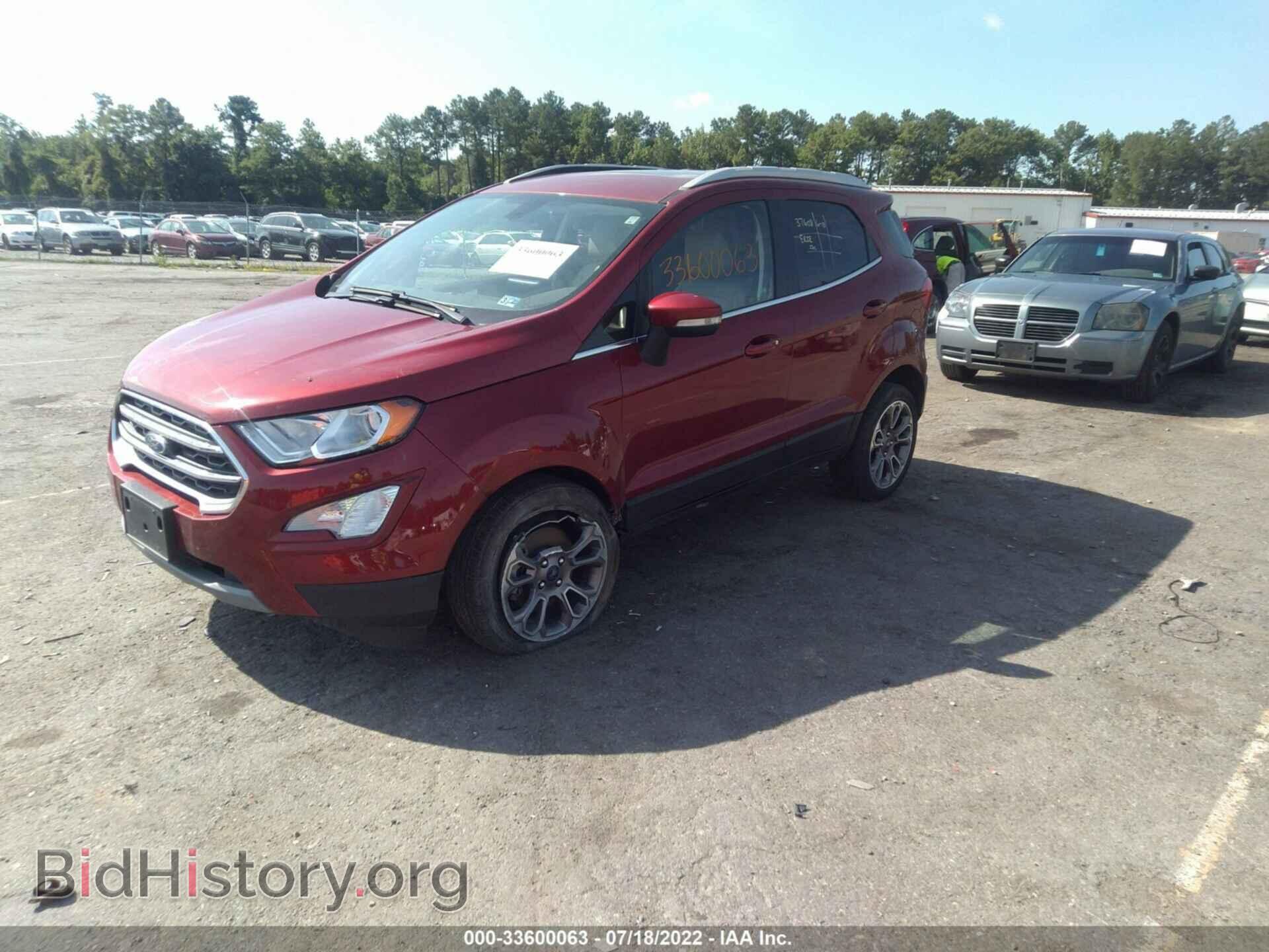 2019 FORD ECOSPORT - VIN: MAJ6S3KL8KC294431 - Photo 2