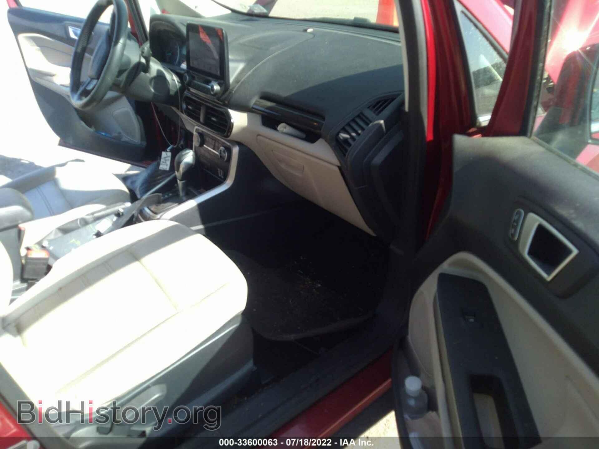 2019 FORD ECOSPORT - VIN: MAJ6S3KL8KC294431 - Photo 5