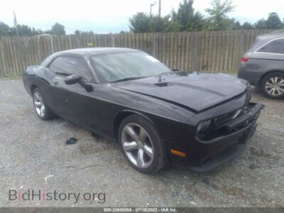 2012 Dodge CHALLENGER SXT Plus, черный — VIN 2C3CDYAG2CH286076, IAAI