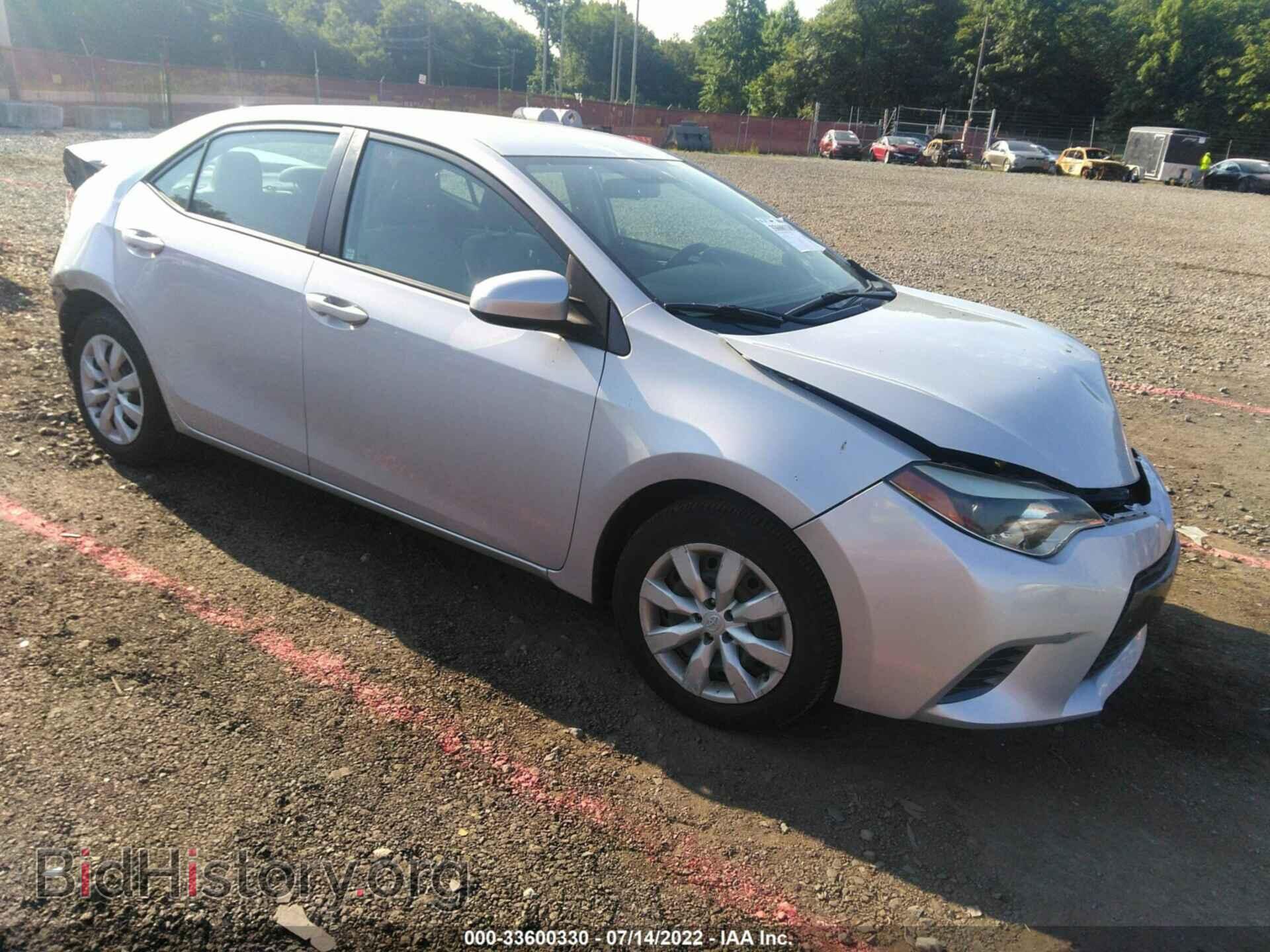 Photo 2T1BURHE2FC260285 - TOYOTA COROLLA 2015