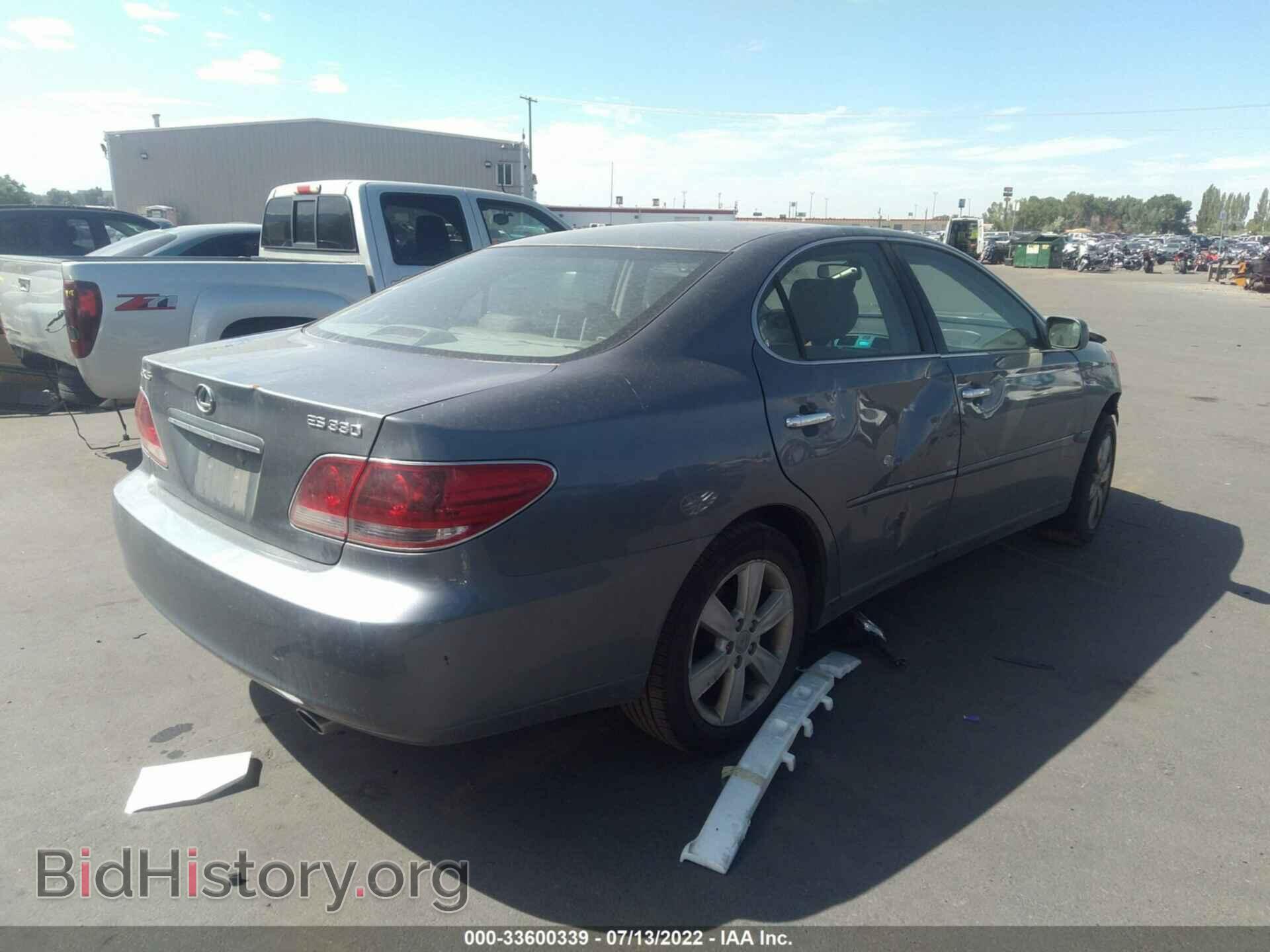 2006 LEXUS ES 330 - VIN: JTHBA30G065155260 - Фото 4