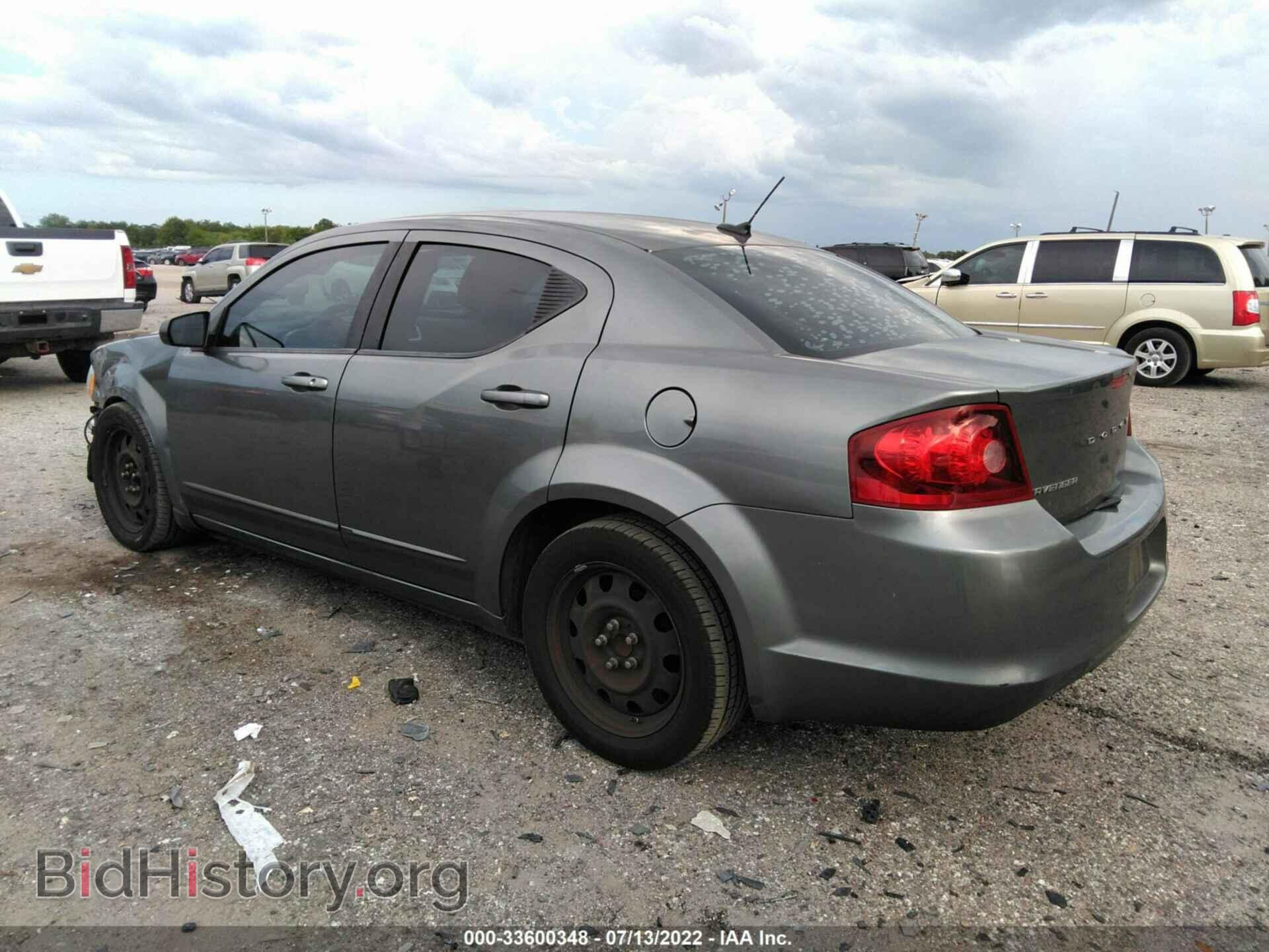 2012 DODGE AVENGER - VIN: 1C3CDZAB7CN194124 - Фото 3