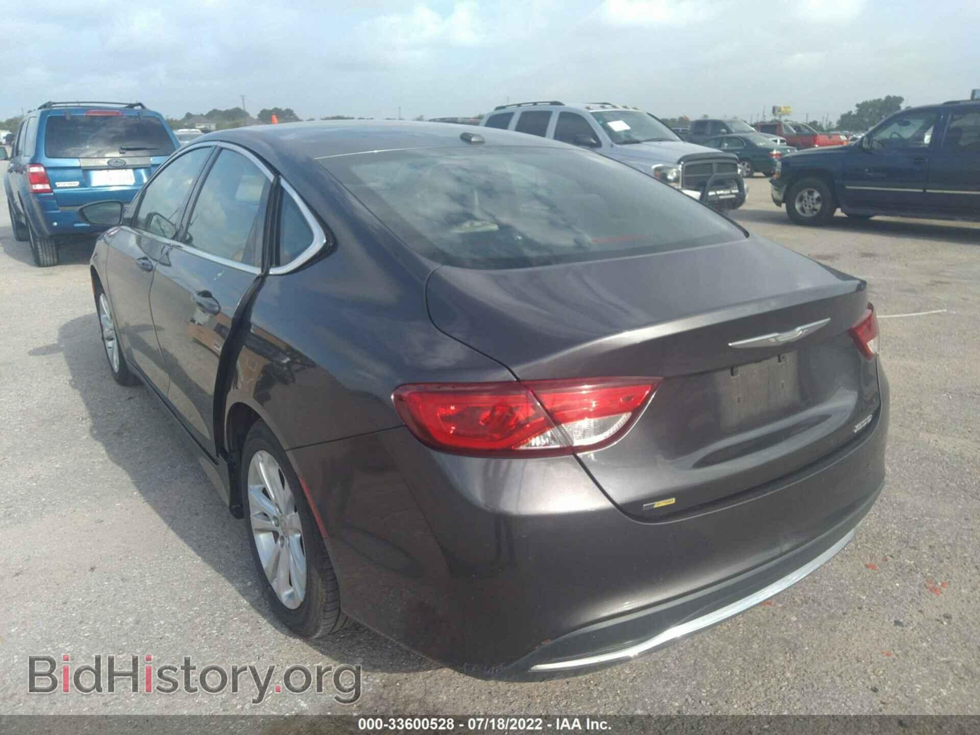 2015 CHRYSLER 200 - VIN: 1C3CCCAB8FN649437 - Фото 3