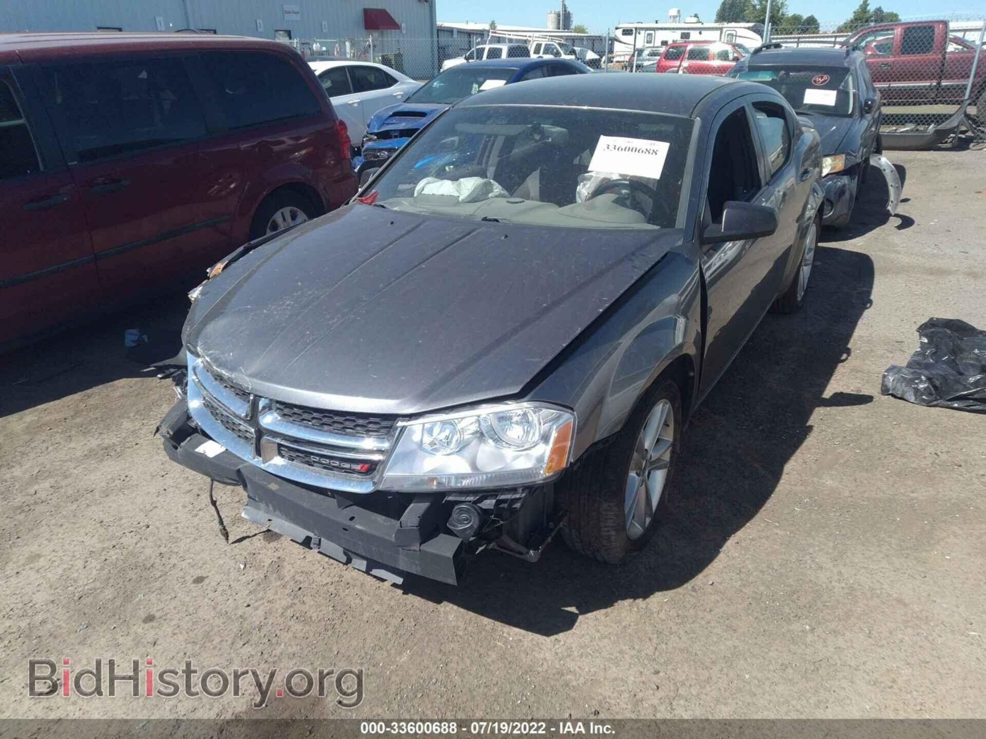 2013 DODGE AVENGER - VIN: 1C3CDZAG3DN521728 - Фото 2
