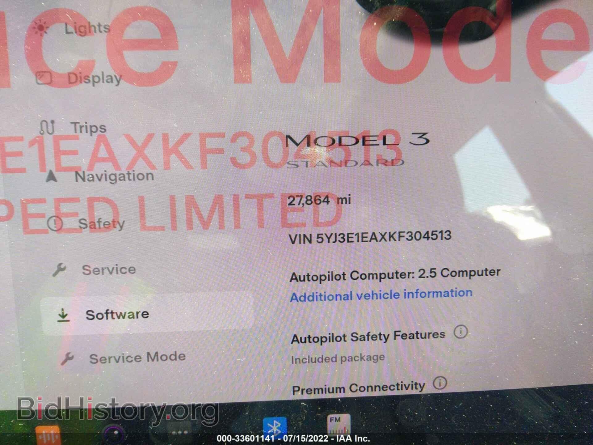 2019 TESLA MODEL 3 - VIN: 5YJ3E1EAXKF304513 - Photo 7