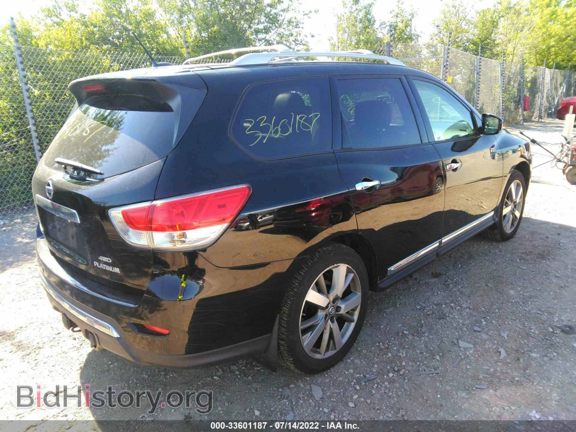 2014 NISSAN PATHFINDER - VIN: 5N1AR2MM7EC657561 - Фото 4