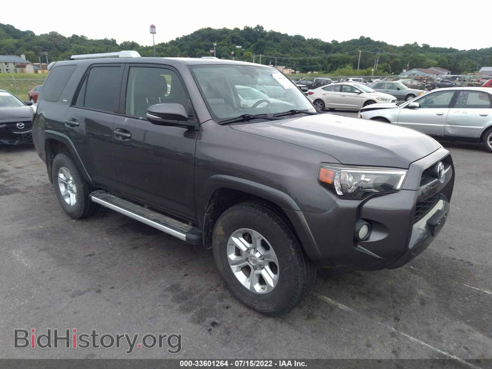 Фотография JTEBU5JR7G5345381 - TOYOTA 4RUNNER 2016