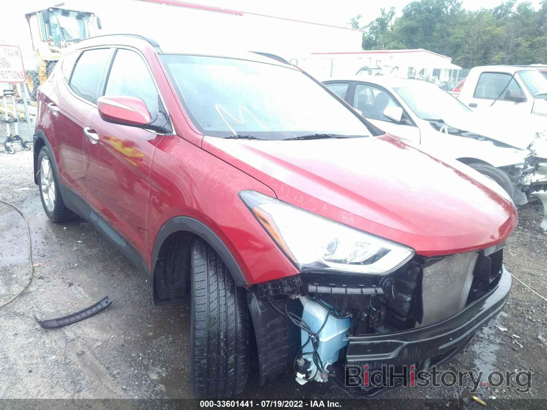 Photo 5XYZU3LA7DG119360 - HYUNDAI SANTA FE 2013