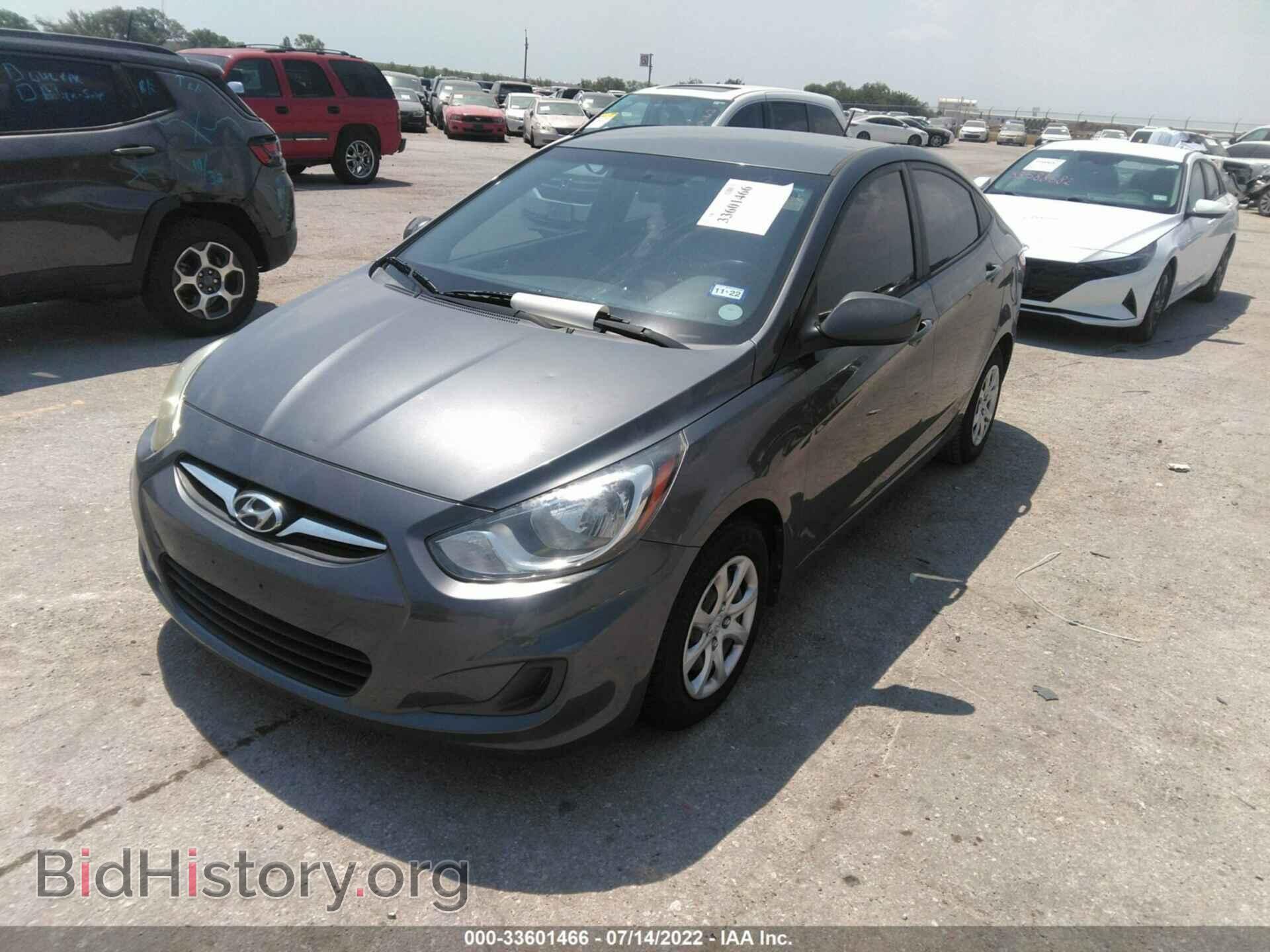 2013 HYUNDAI ACCENT - VIN: KMHCT4AE3DU385943 - Фото 2