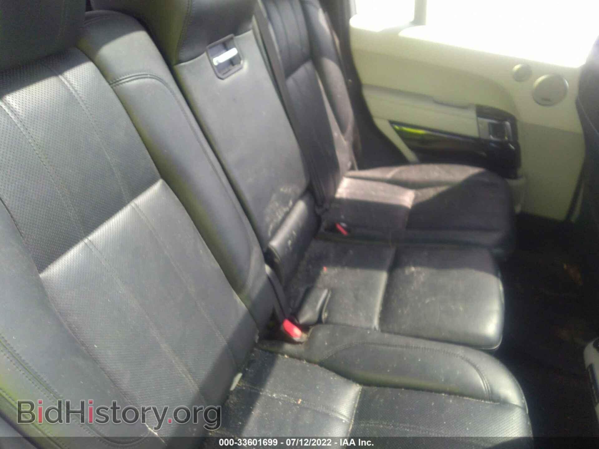 2013 LAND ROVER RANGE ROVER - VIN: SALGS2DF9DA110704 - Фото 8