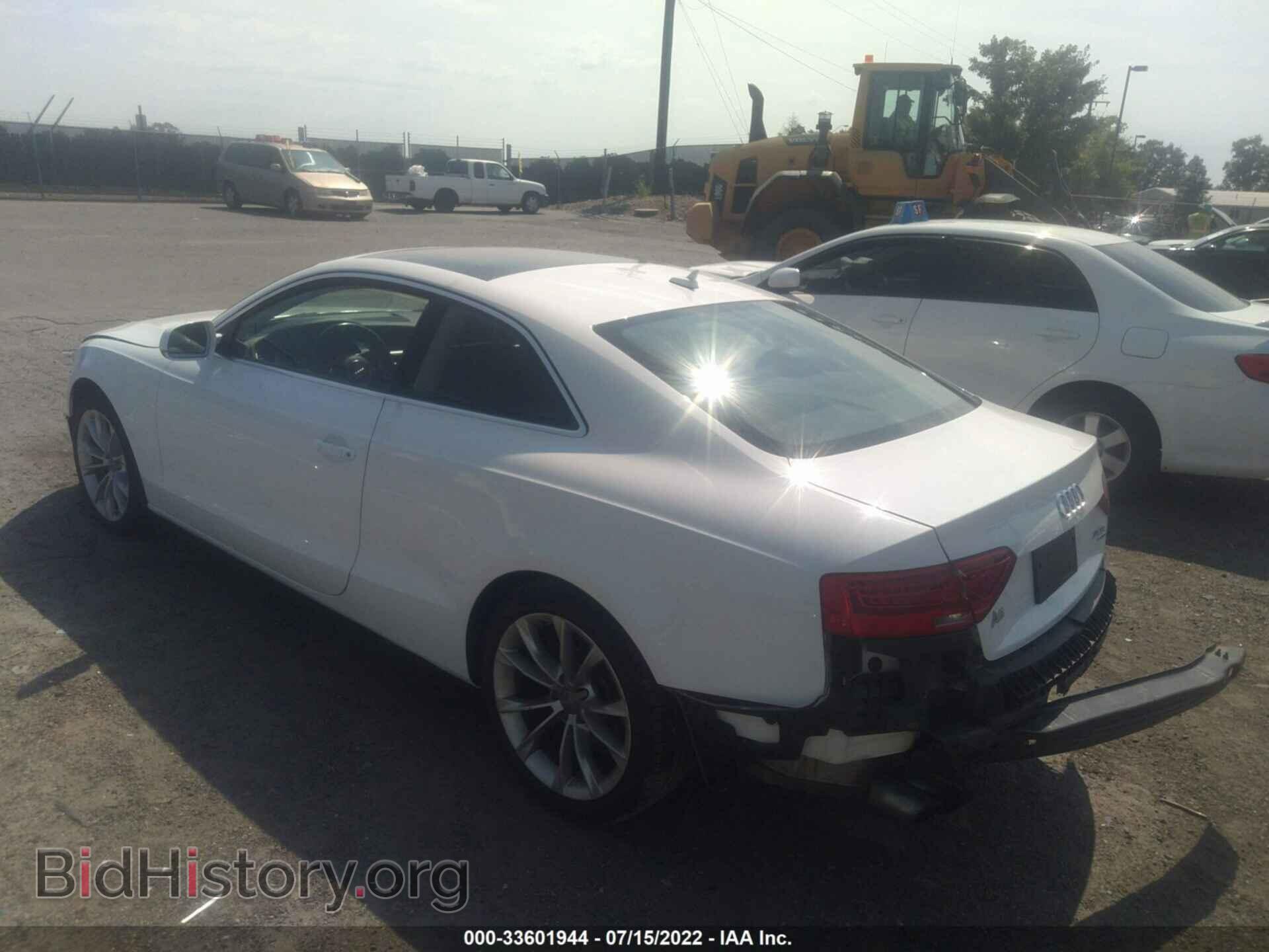 2014 AUDI A5 - VIN: WAUCFAFR1EA065753 - Фото 3