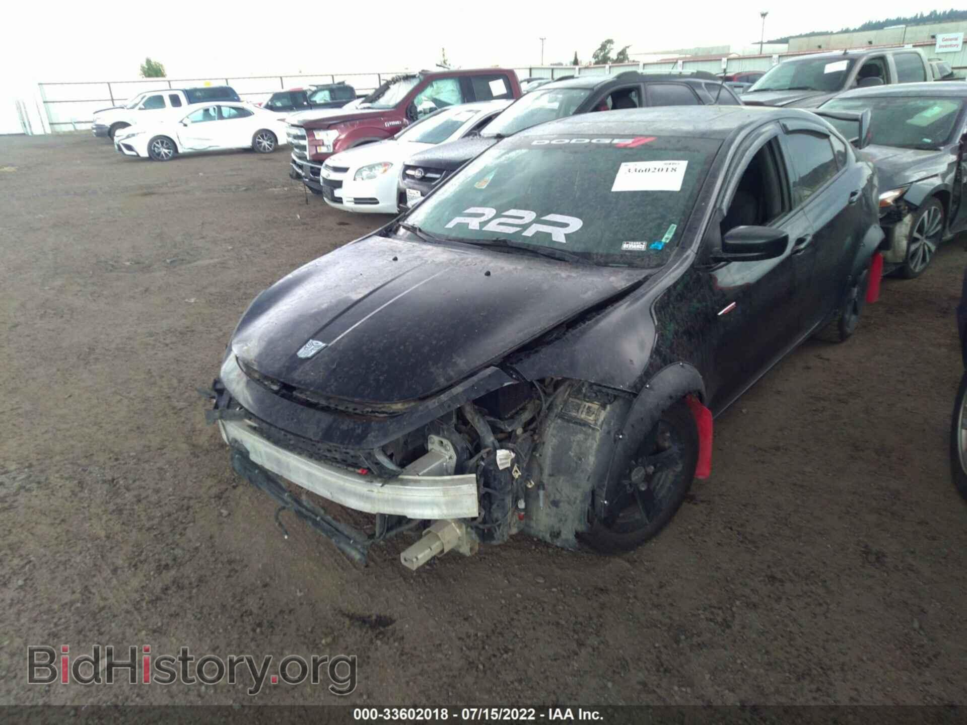2015 DODGE DART - VIN: 1C3CDFBB7FD252949 - Фото 2