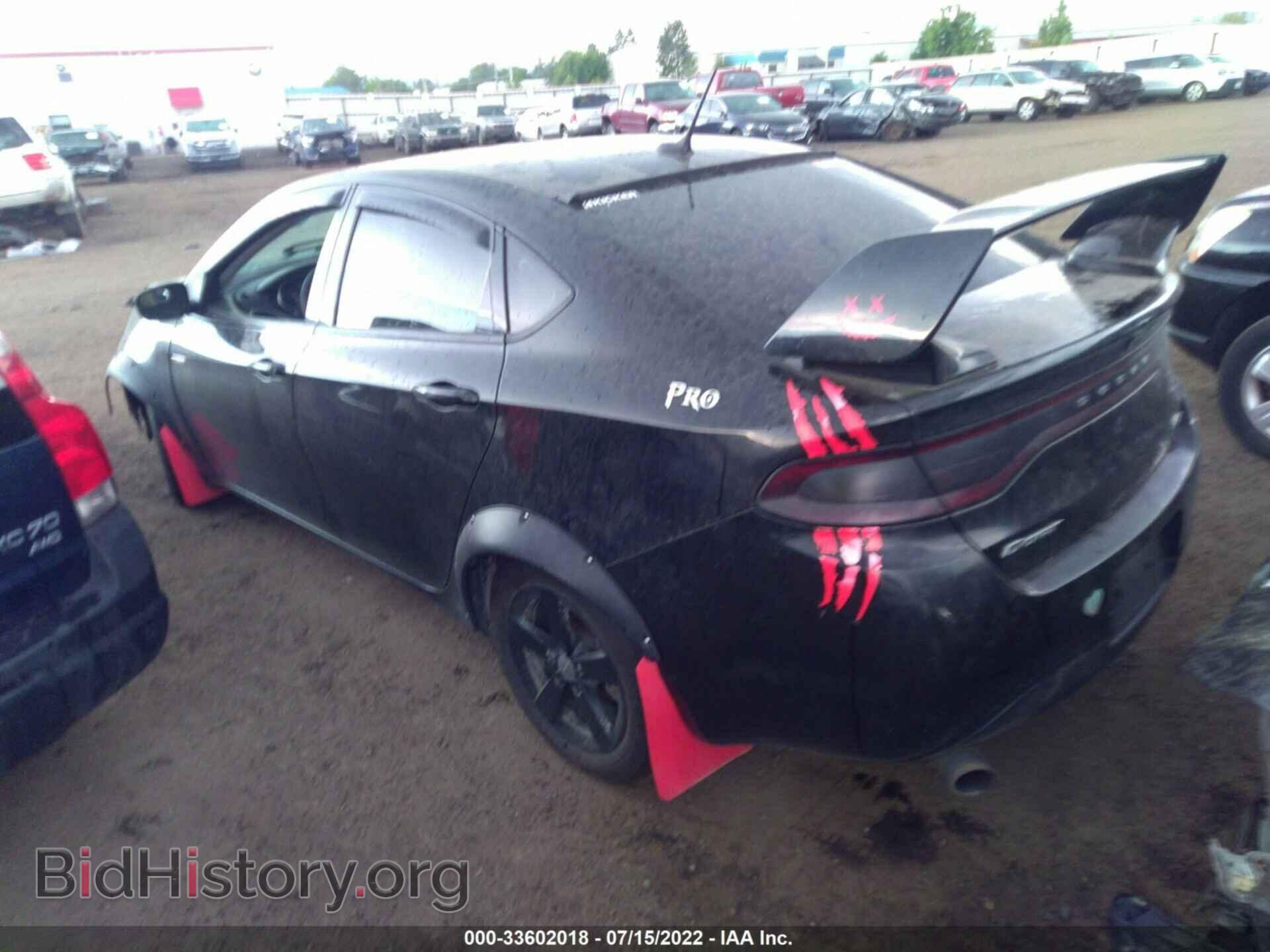 2015 DODGE DART - VIN: 1C3CDFBB7FD252949 - Фото 3